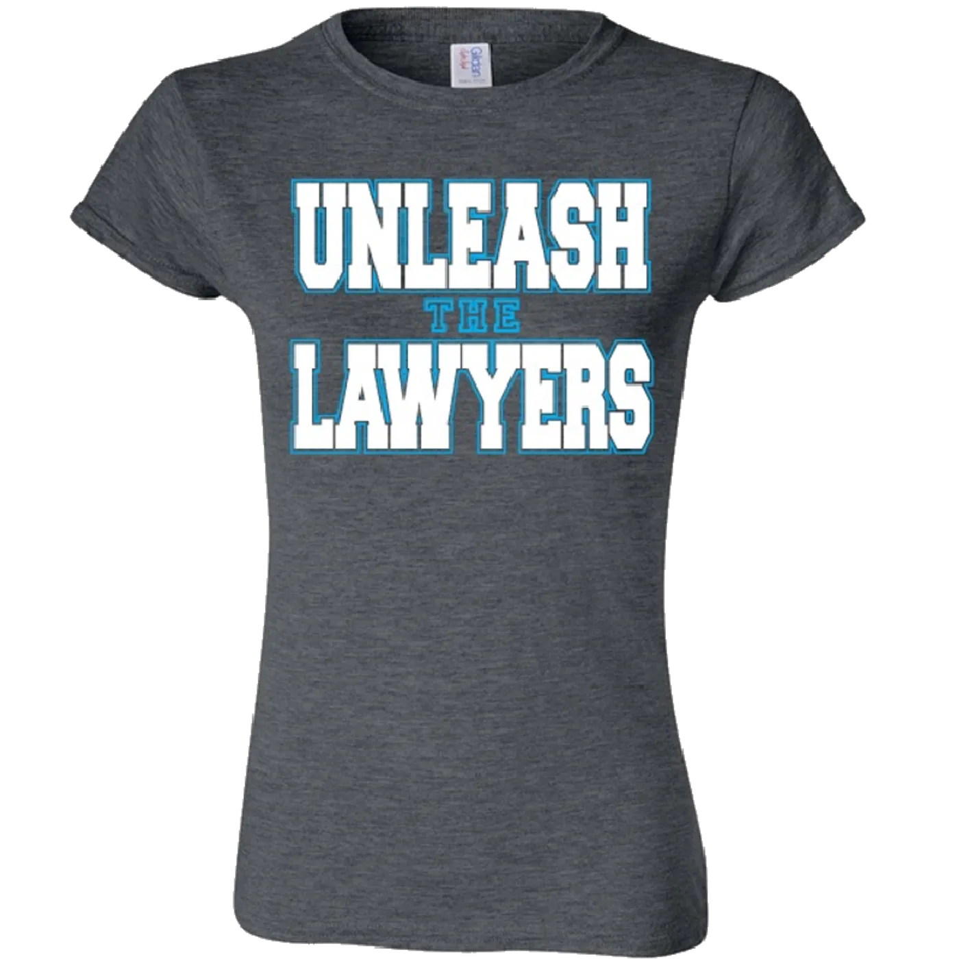 Crime Online Nancy Grace Ladies Heather Grey Tee