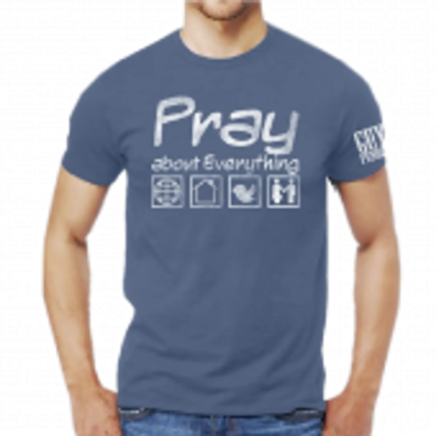 Guy Penrod Lake Blue Tee