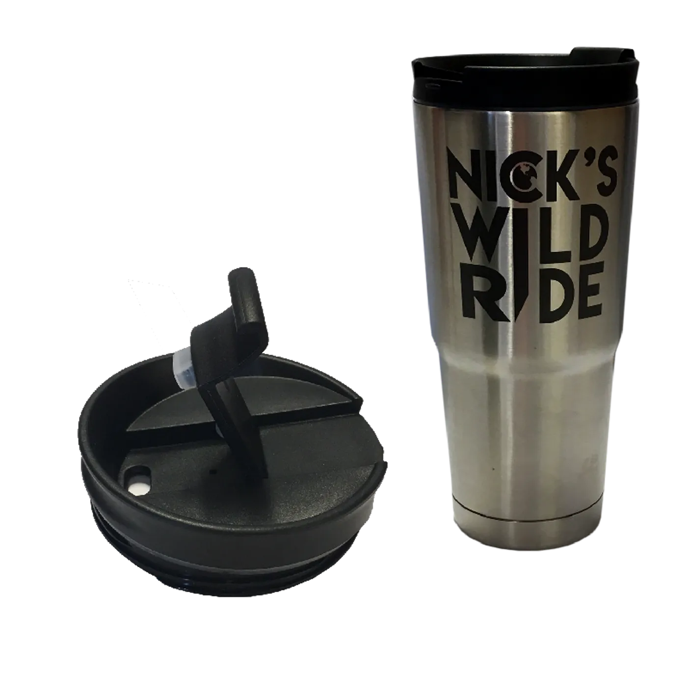 Nick's Wild Ride 22 oz Stainless Engel Tumbler