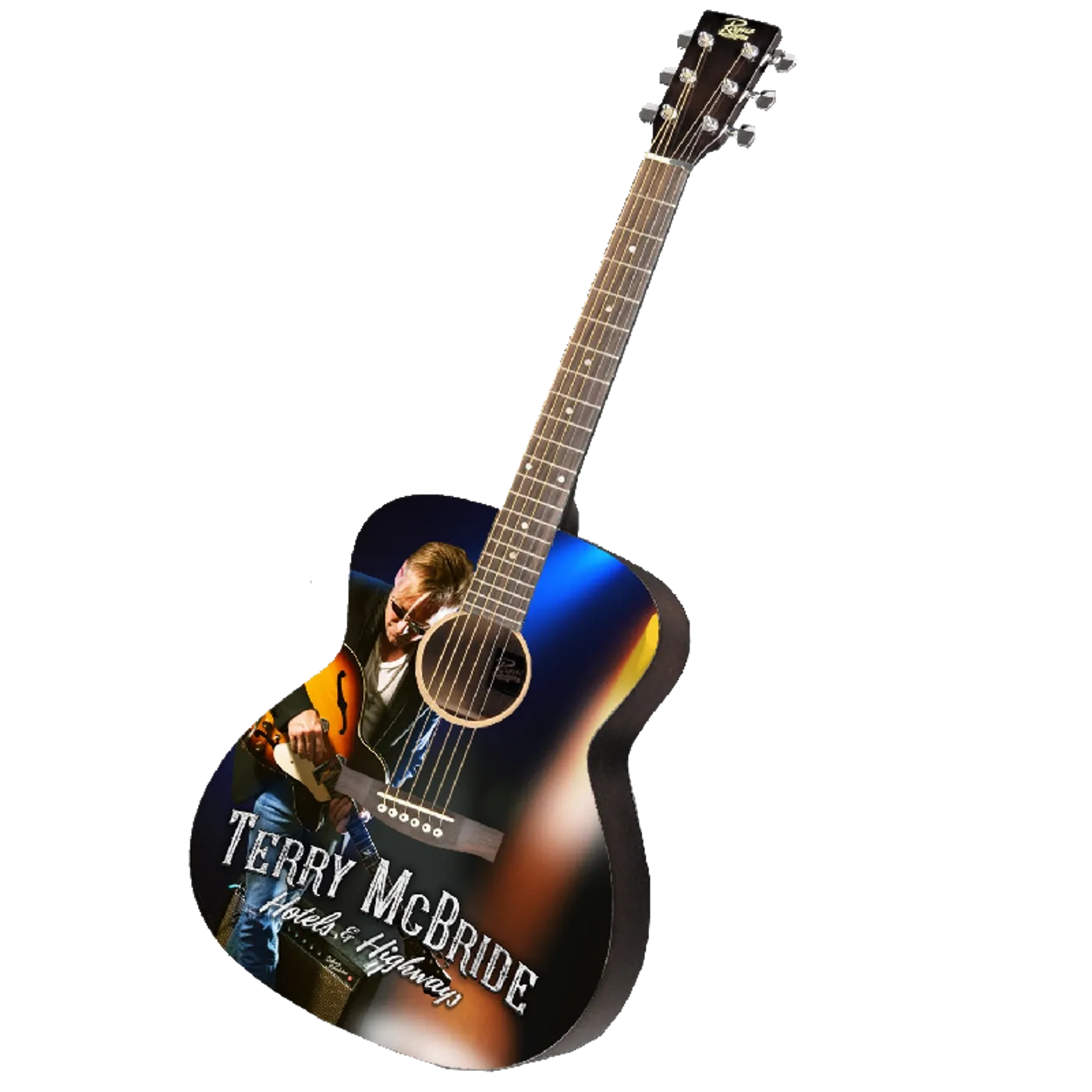 Terry McBride AUTOGRAPHED Acoustic Guitar