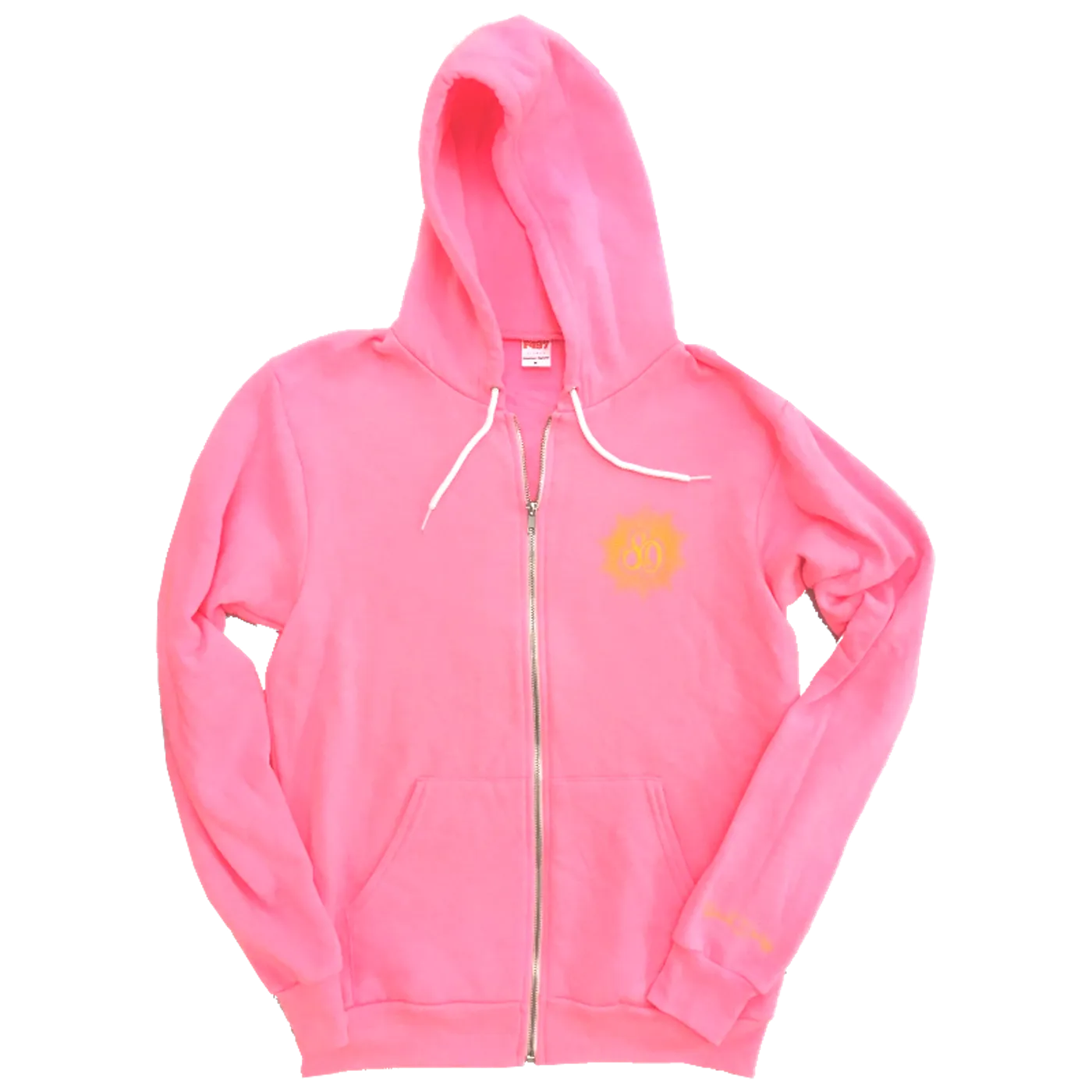 Sarah Darling Hot Pink Zip Up Hoodie