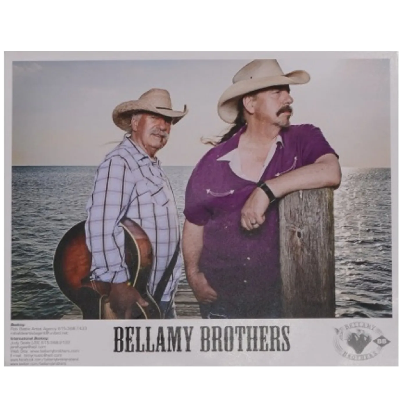 The Bellamy Brothers Bellamy Brother Color 8x10 Photo