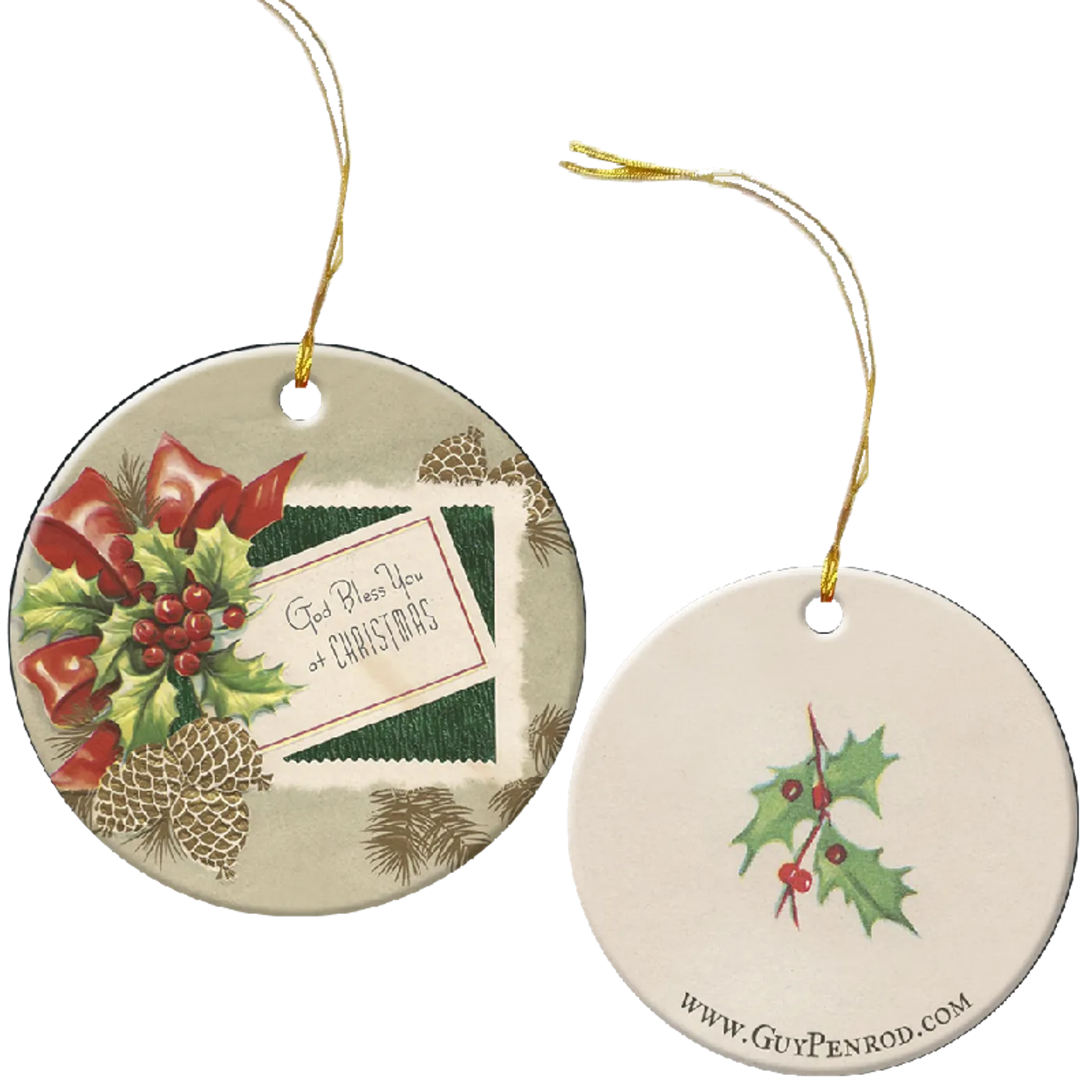 Guy Penrod Christmas Ornament