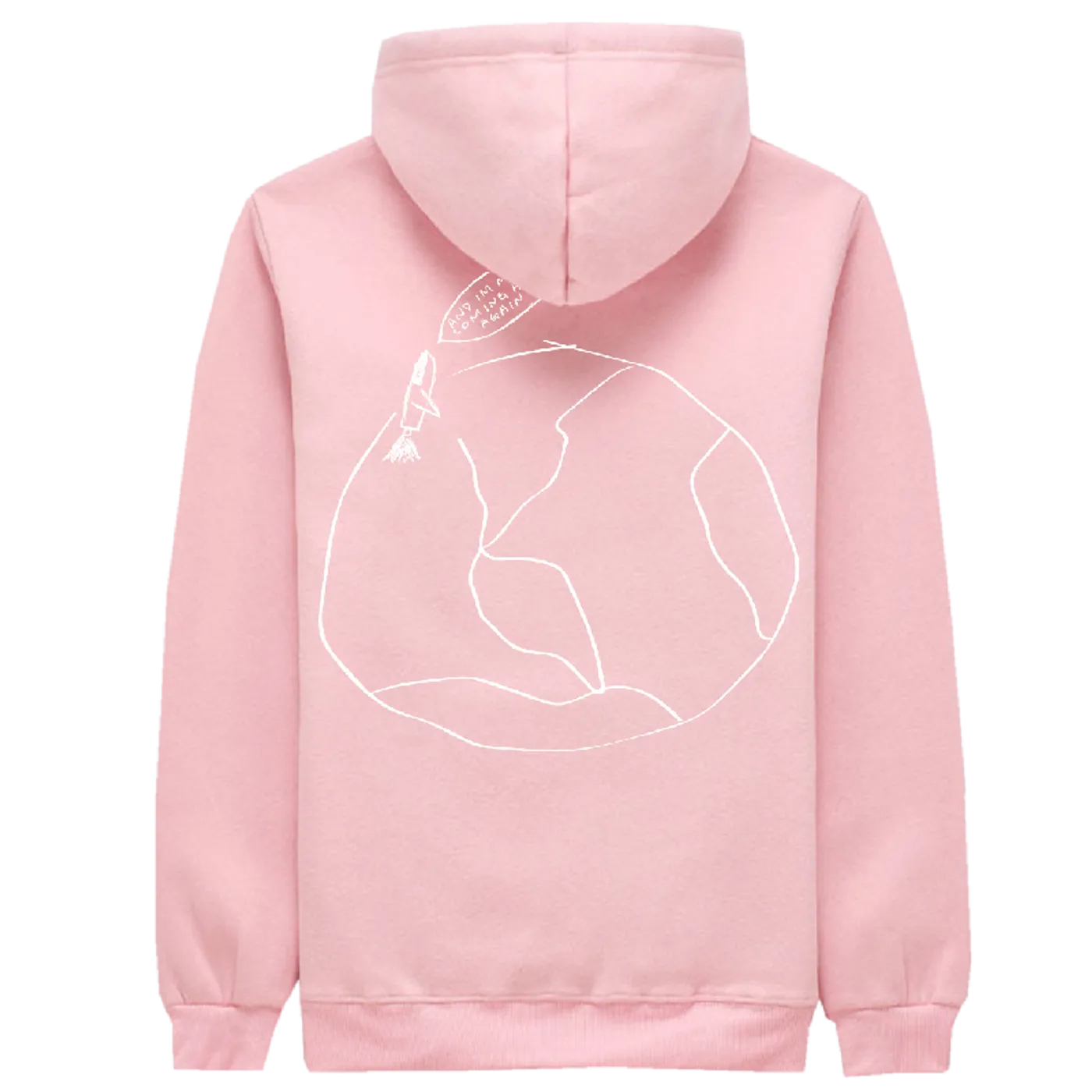 The Band Camino Pink Pullover Hoodie