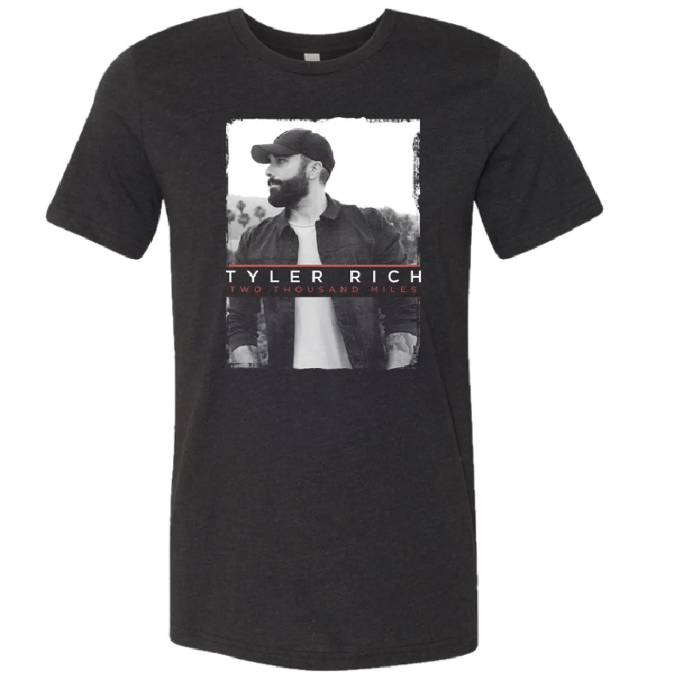 Tyler Rich Two Thousand Miles Black Heather Tee