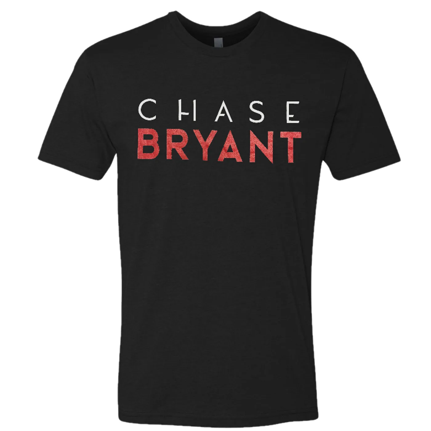 Chase Bryant Black Red Logo Tee
