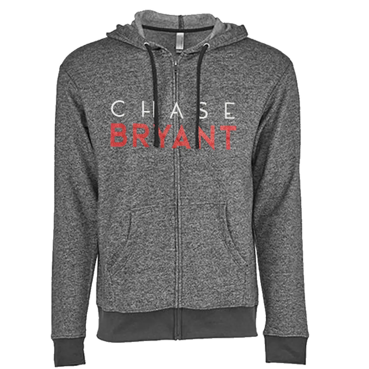 Chase Bryant Black Zip Up Hoodie