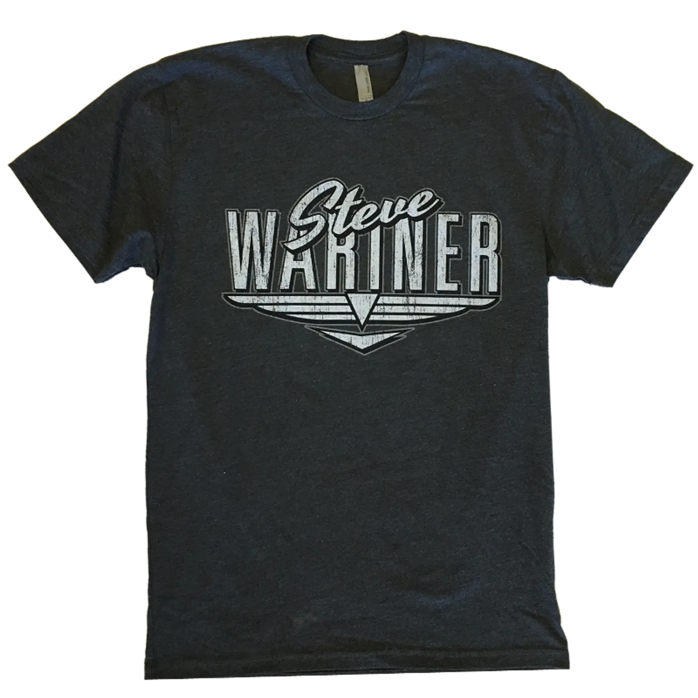Steve Wariner Heather Charcoal Logo Tee