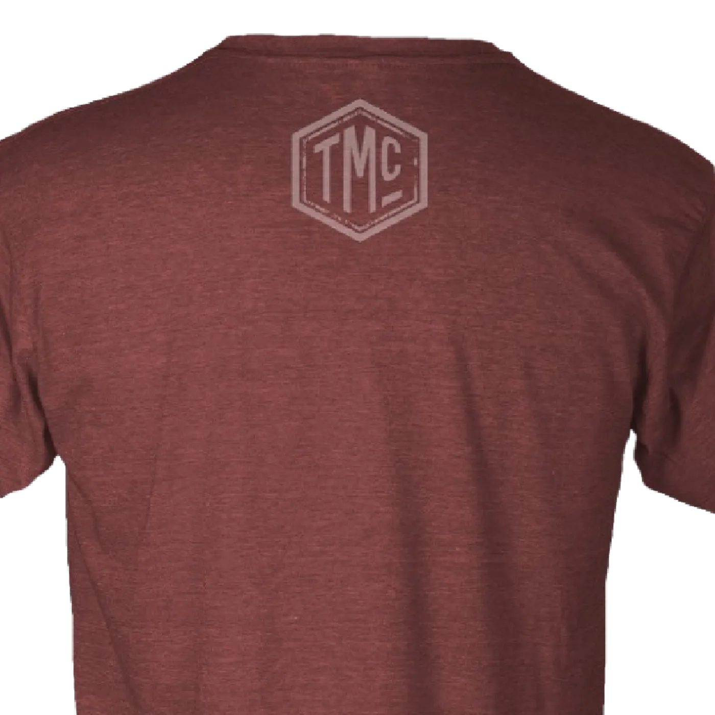 Terry McBride Heather Burgundy Rebels & Angels Tee