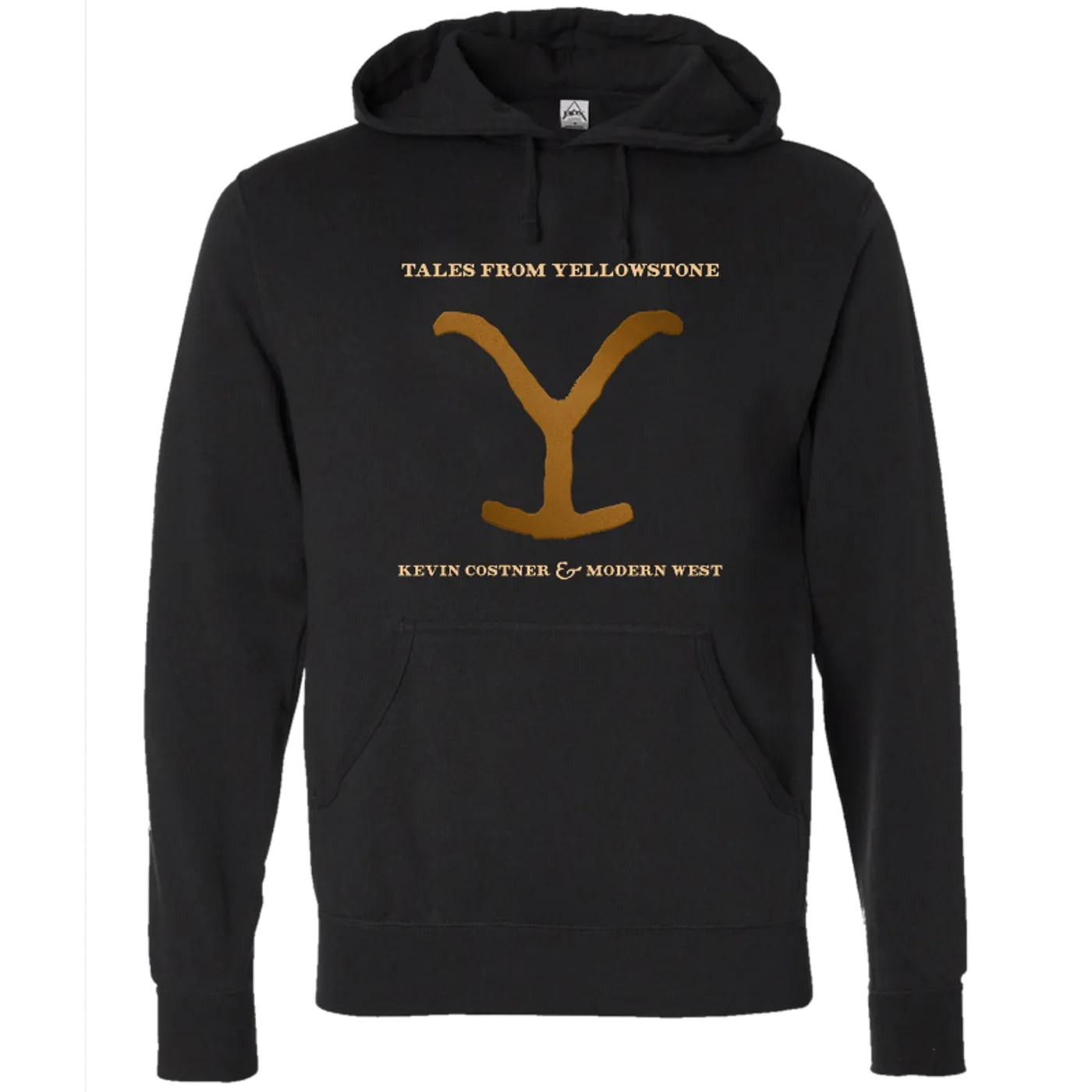 Costner Kevin Tales From Yellowstone Black Hoodie
