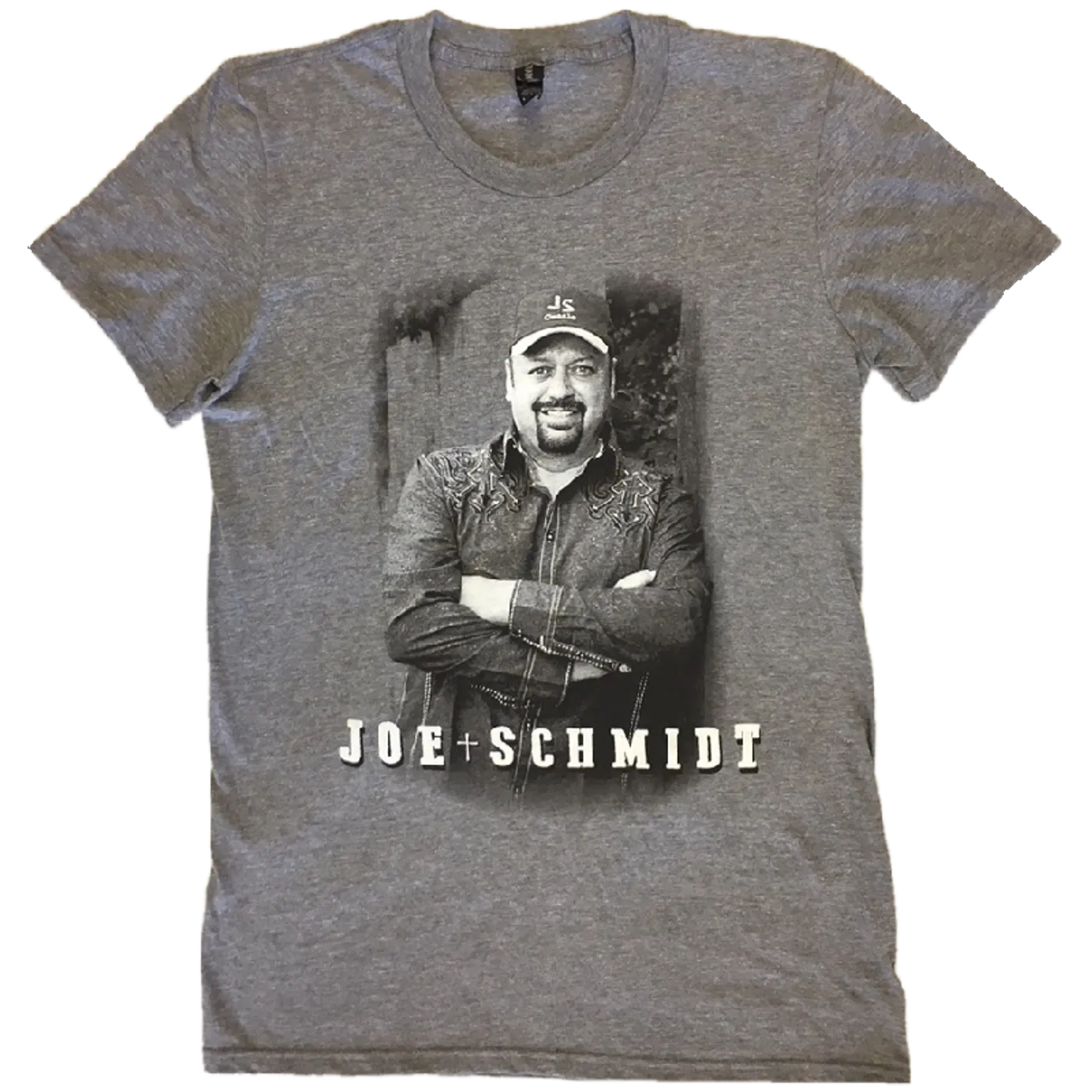 Joe Schmidt Heather Graphite Photo Tee