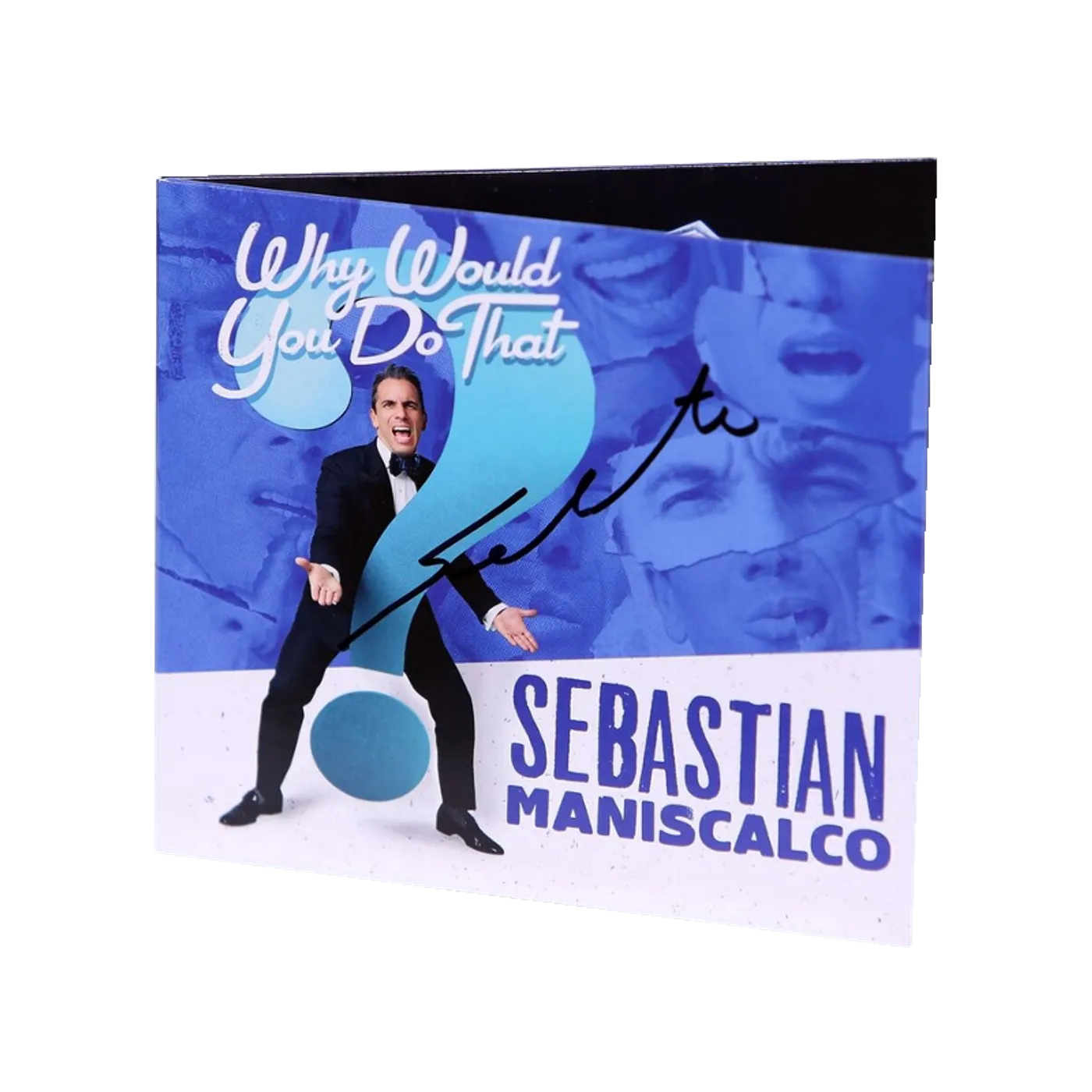 Sebastian Maniscalco AUTOGRAPHED DVD- Why Would You Do That?