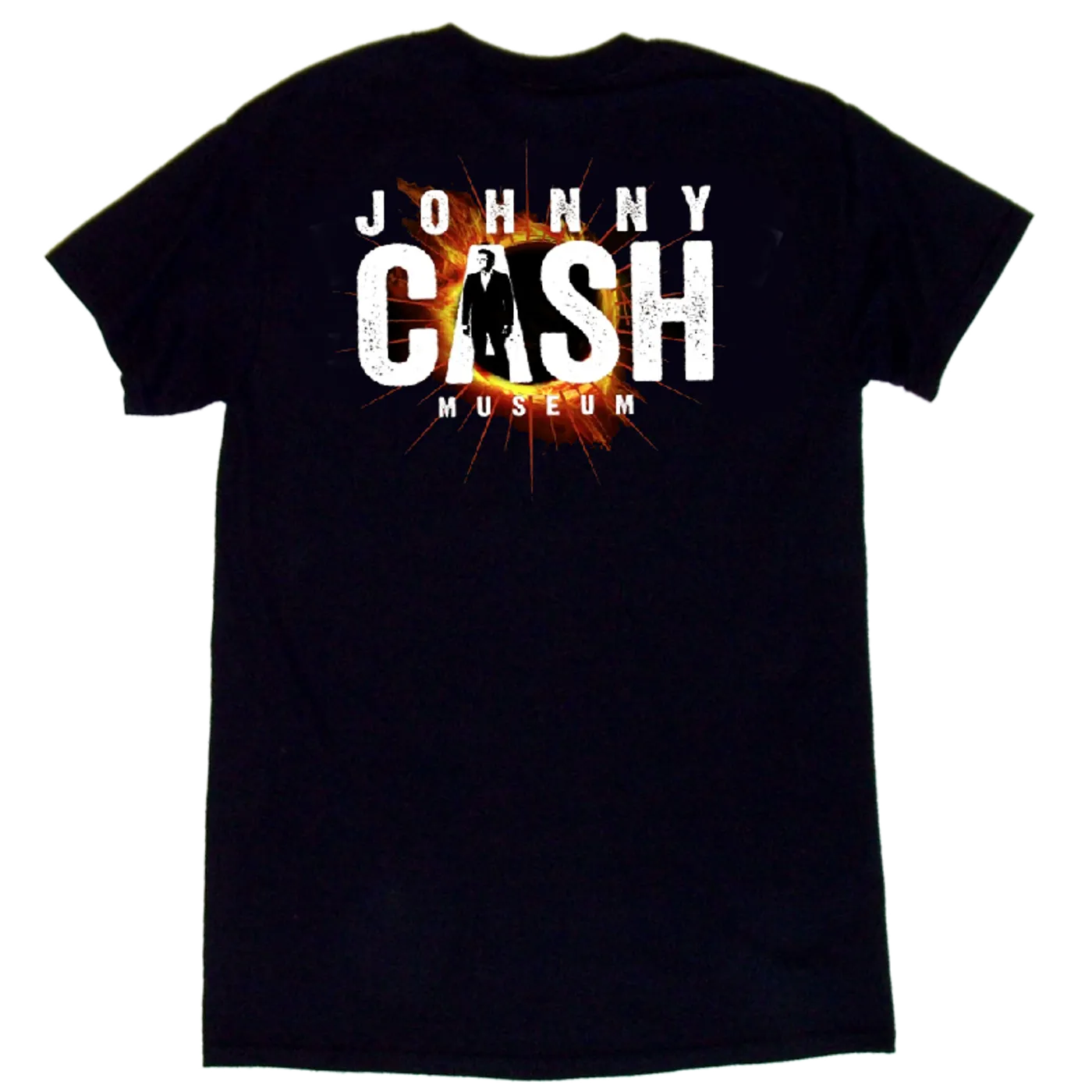 Johnny Cash Museum "Ring of Fire Black Tee