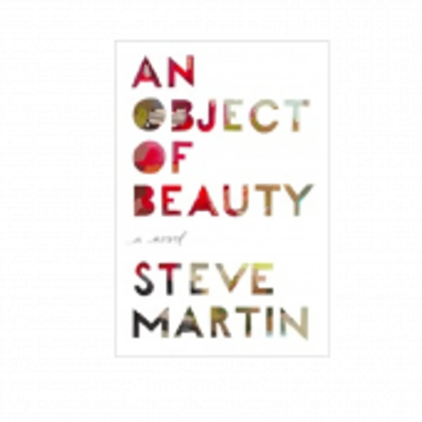 Steve Martin Book- An Object of Beauty
