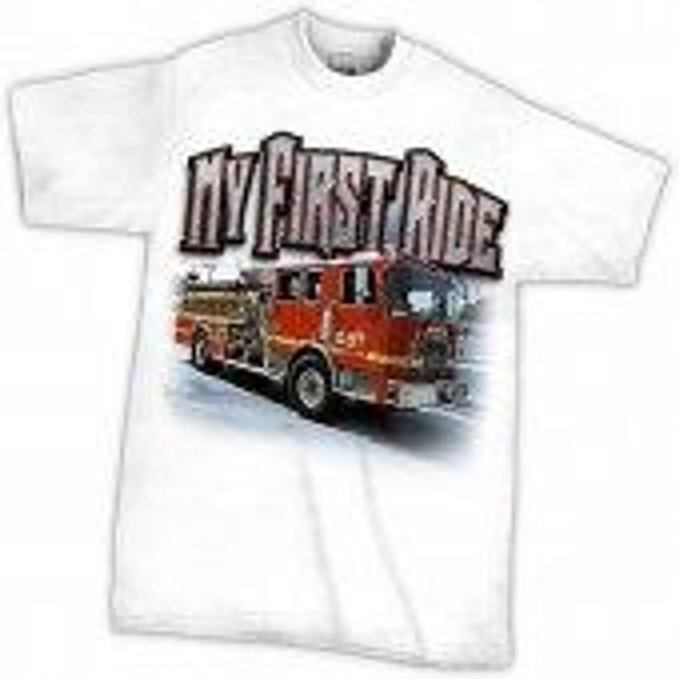 Bleve Entertainment YOUTH White Tee- Fire Truck