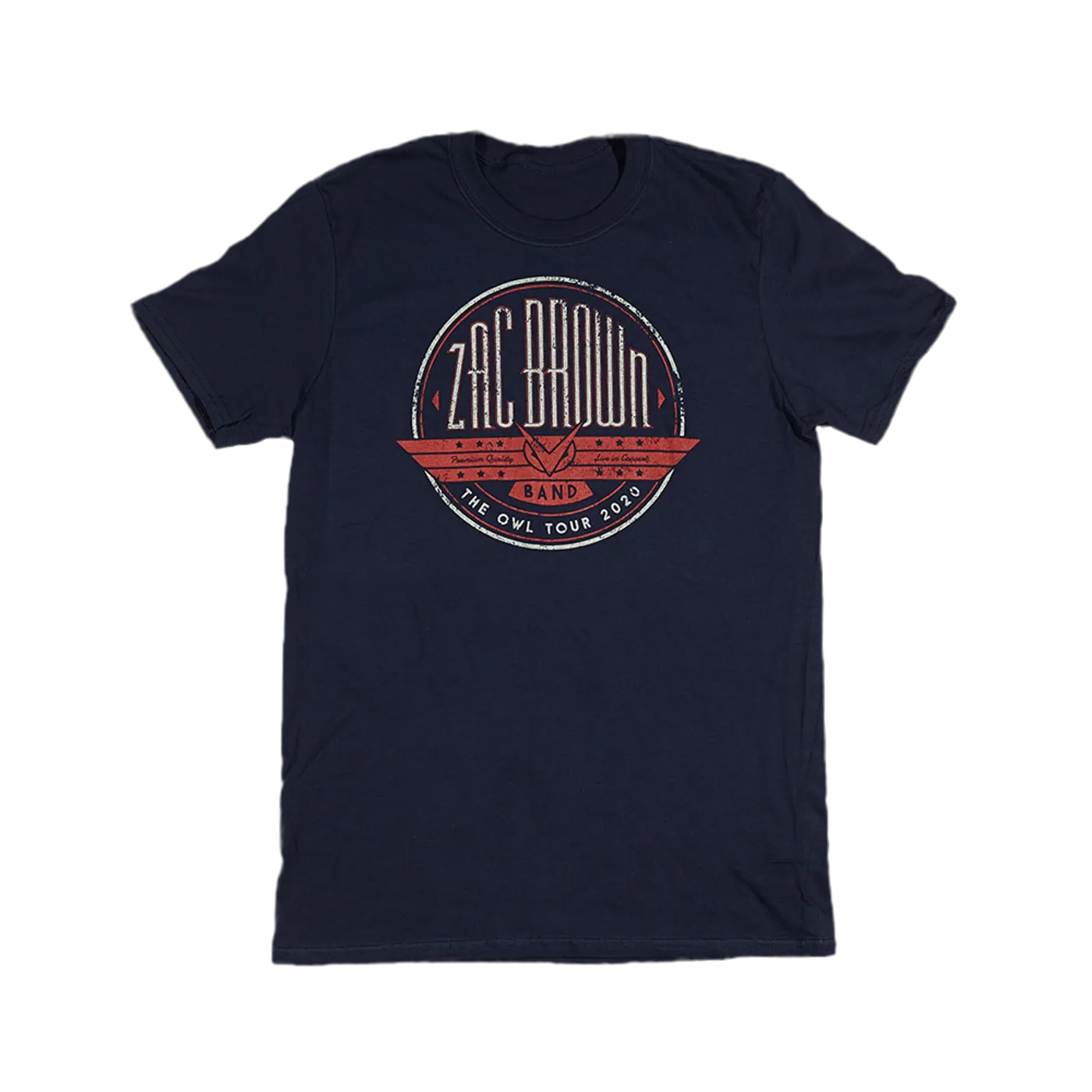 Zac Brown Band 2020 The Owl Tour T-Shirt - Premium