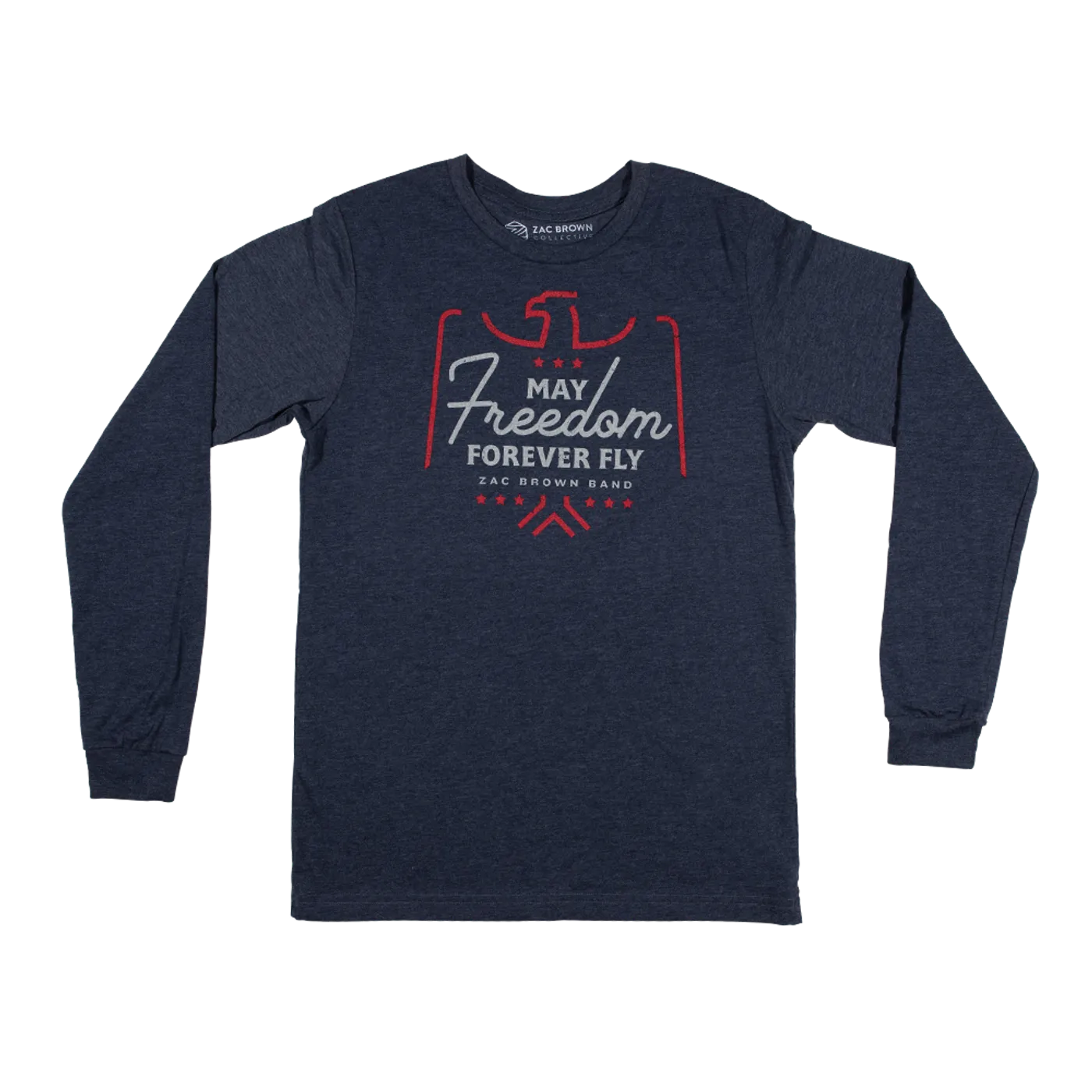 Zac Brown Band 2020 The Owl Tour Long Sleeve T-Shirt - Freedom