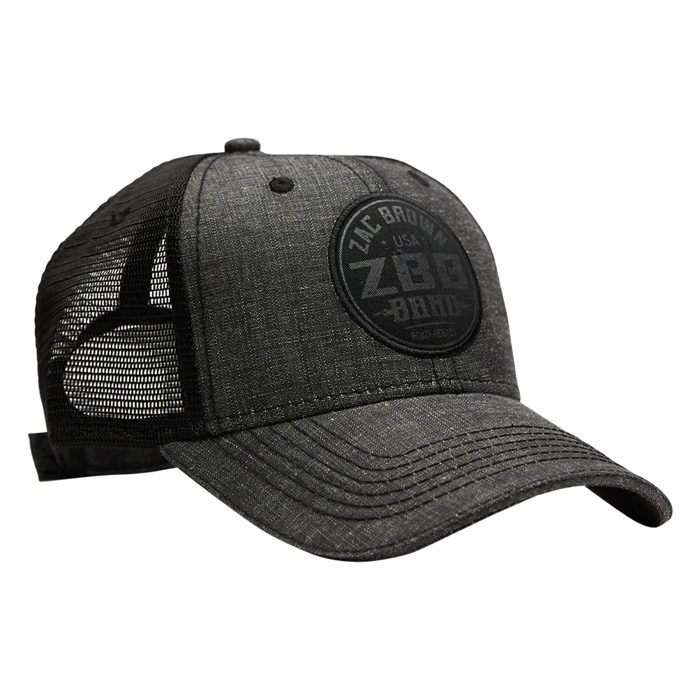 Zac Brown Band Road-Tested Patch Hat - Dark Grey