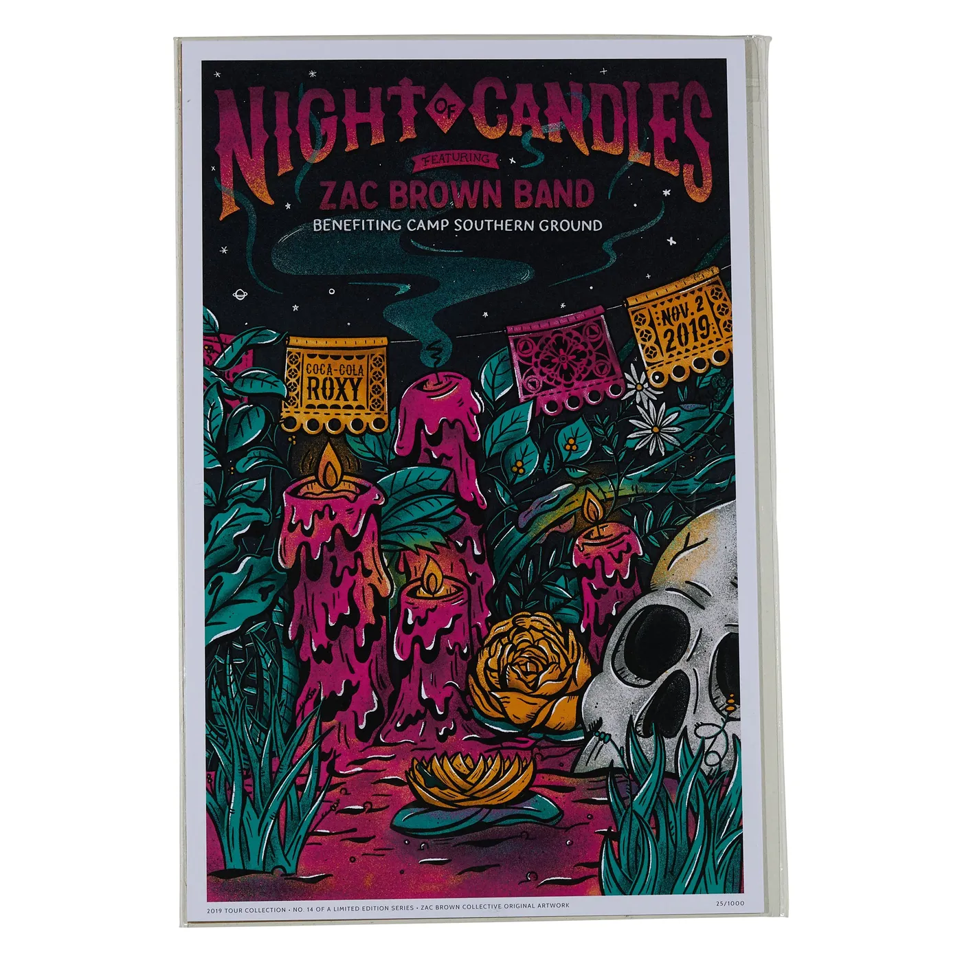 Zac Brown Band 2019 Tour Print # 14