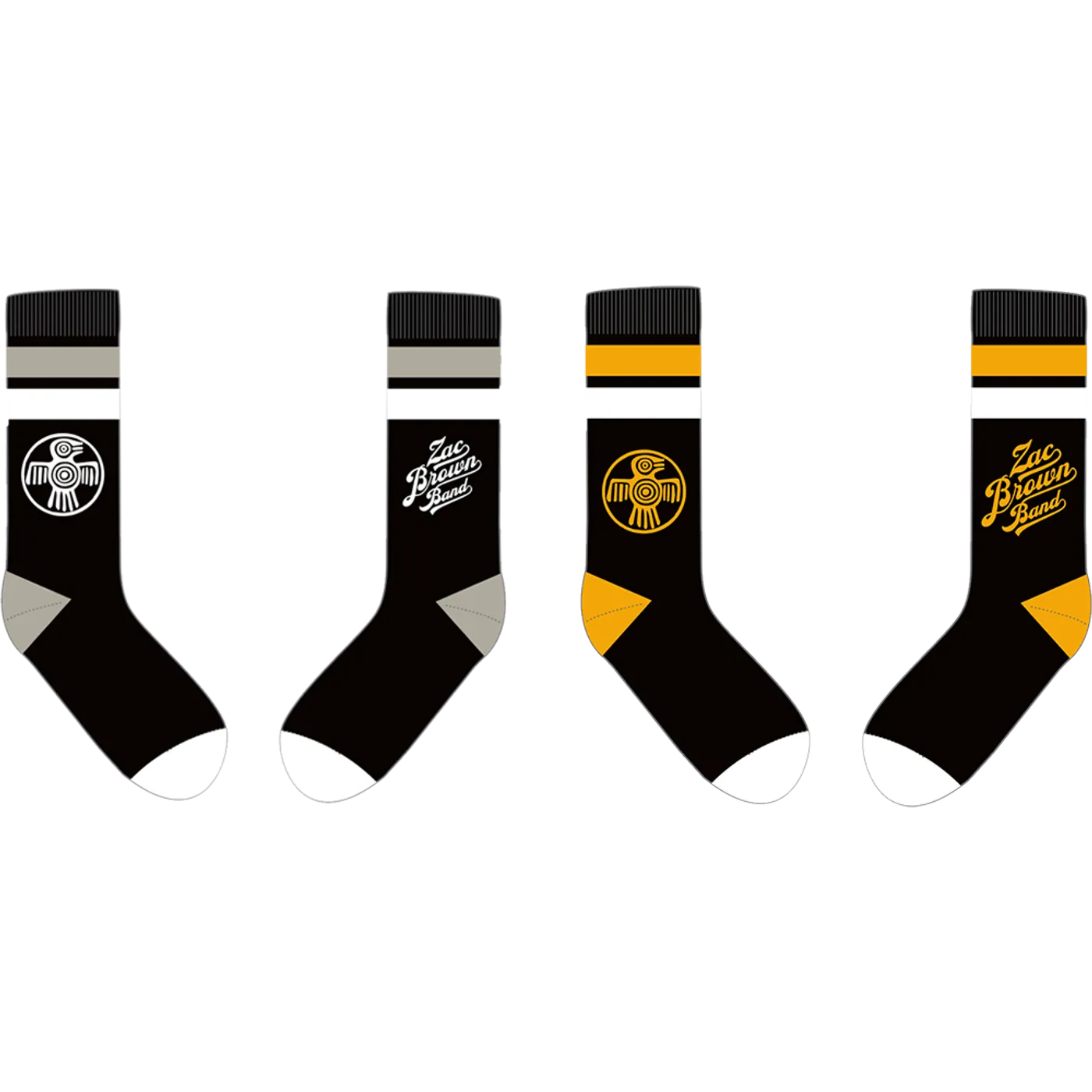 Zac Brown Band Close My Eyes Socks
