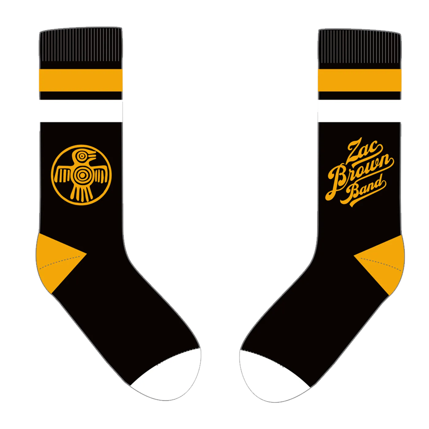 Zac Brown Band Close My Eyes Socks