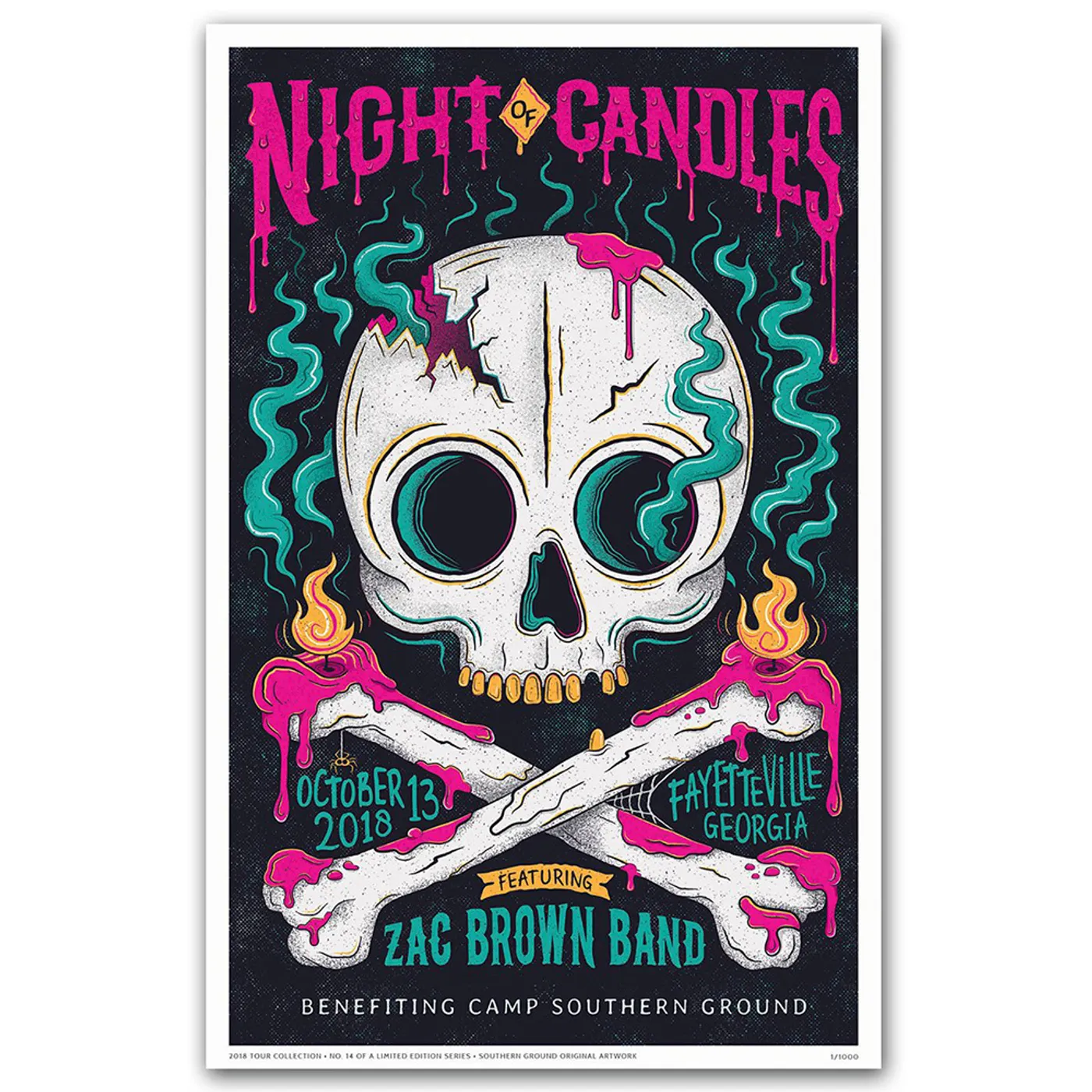 Zac Brown Band 2018 Tour Print # 14