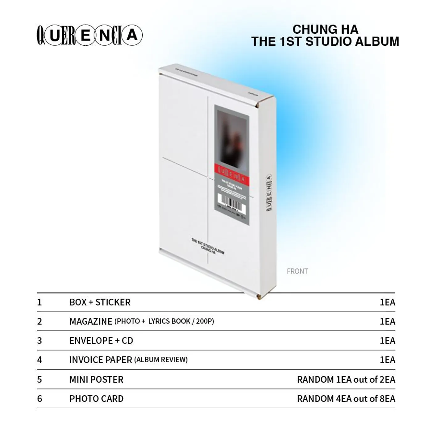 CHUNG HA "QUERENCIA" CD