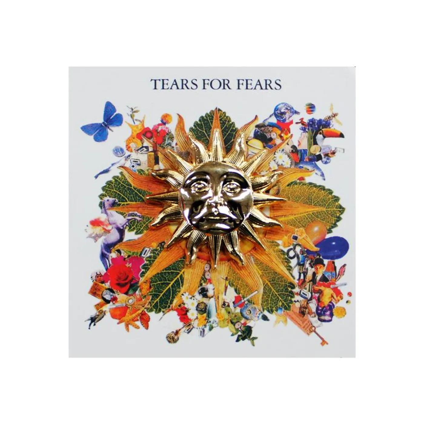 Tears For Fears GOLD SUN ENAMEL PIN BADGE
