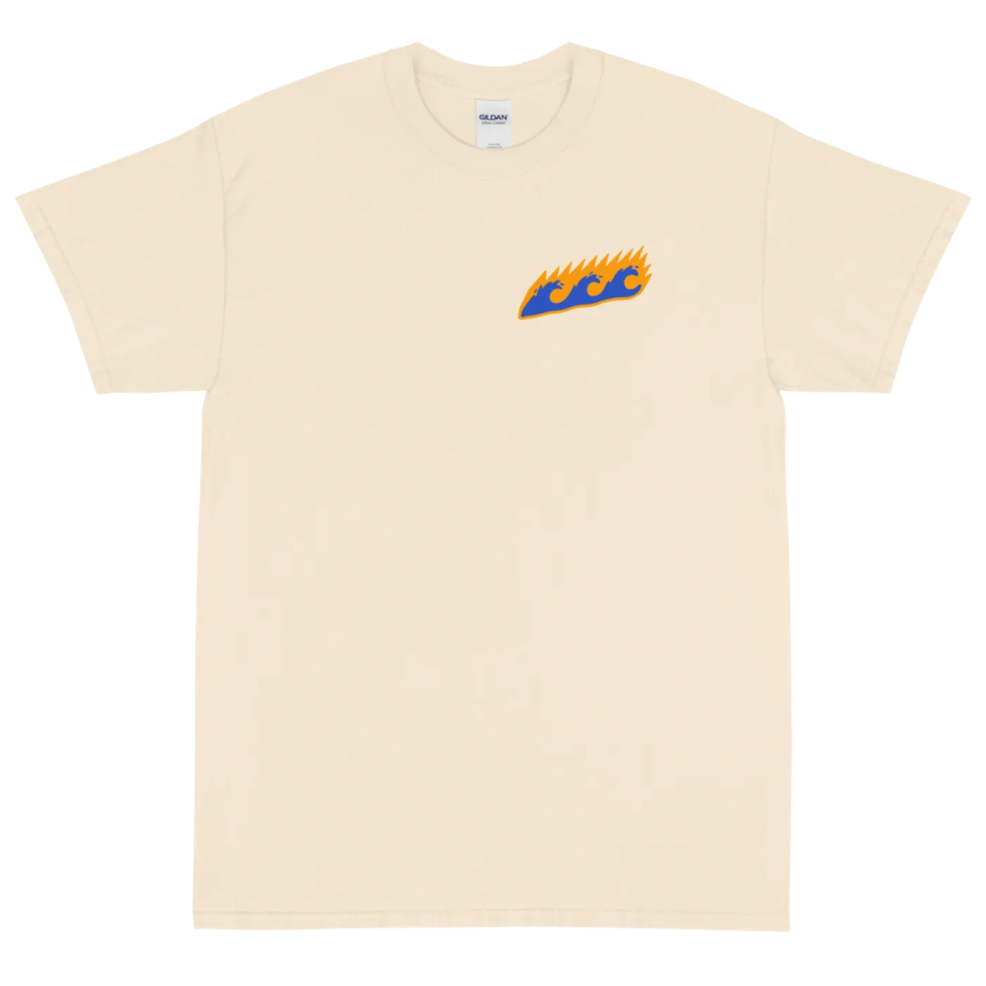 Culture Jam Waves  T-Shirt Natural
