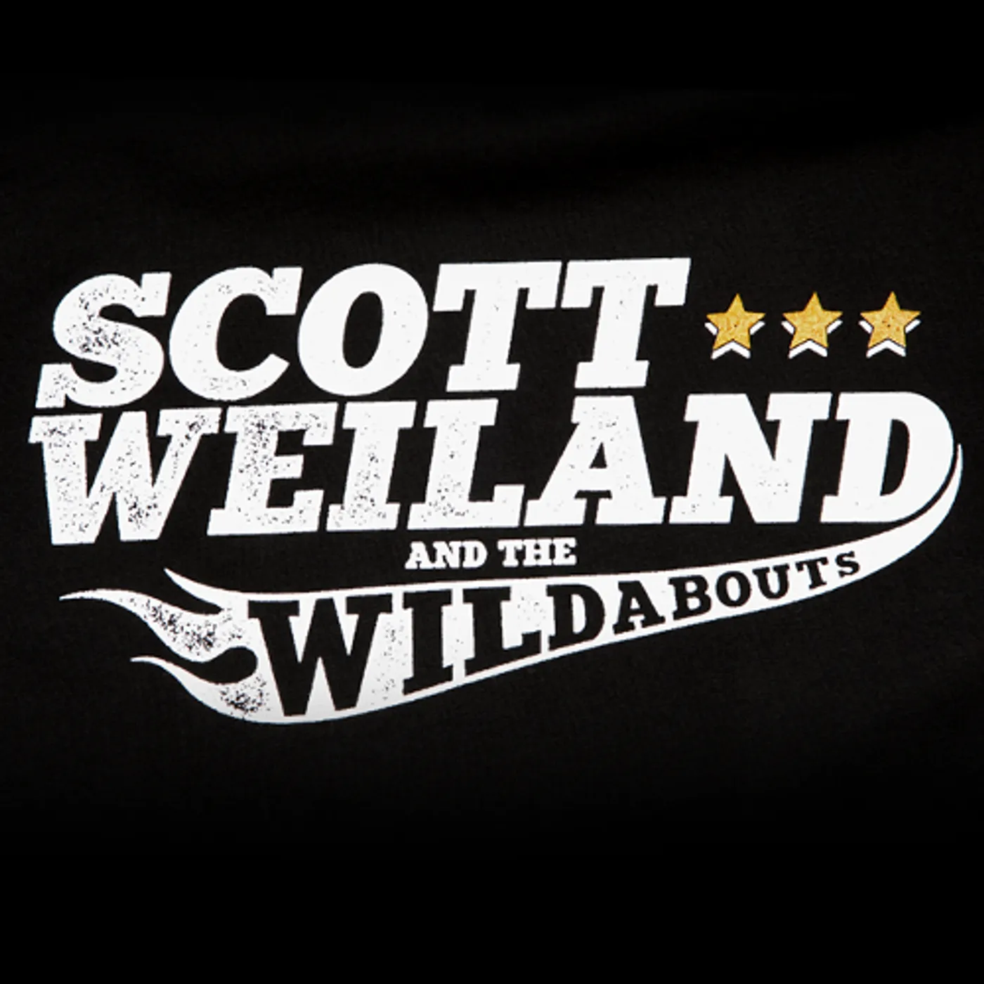 Scott Weiland, The Wildabouts Wildabouts Flame Logo Men's Tee