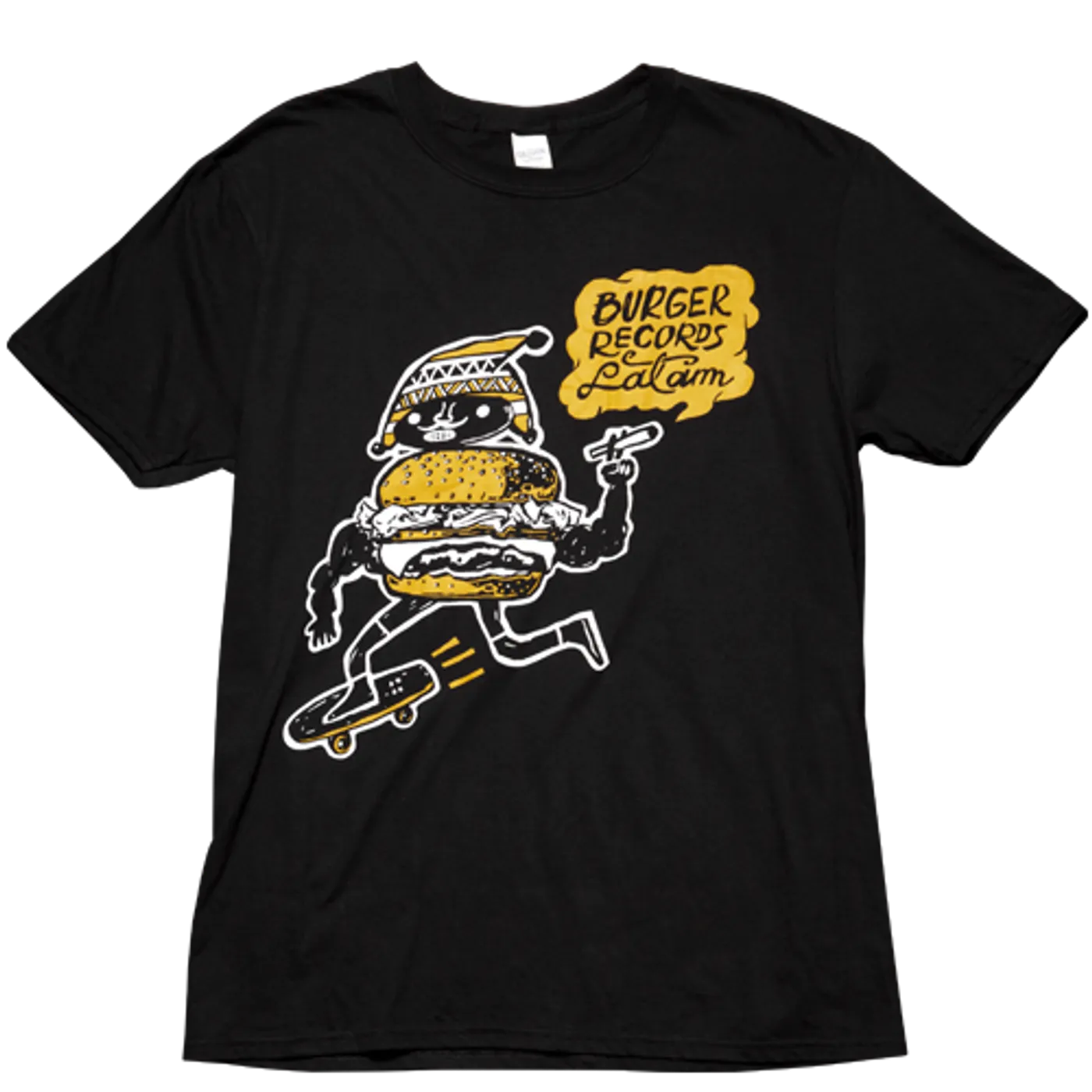 BURGER RECORDS Latam Black SS Tee
