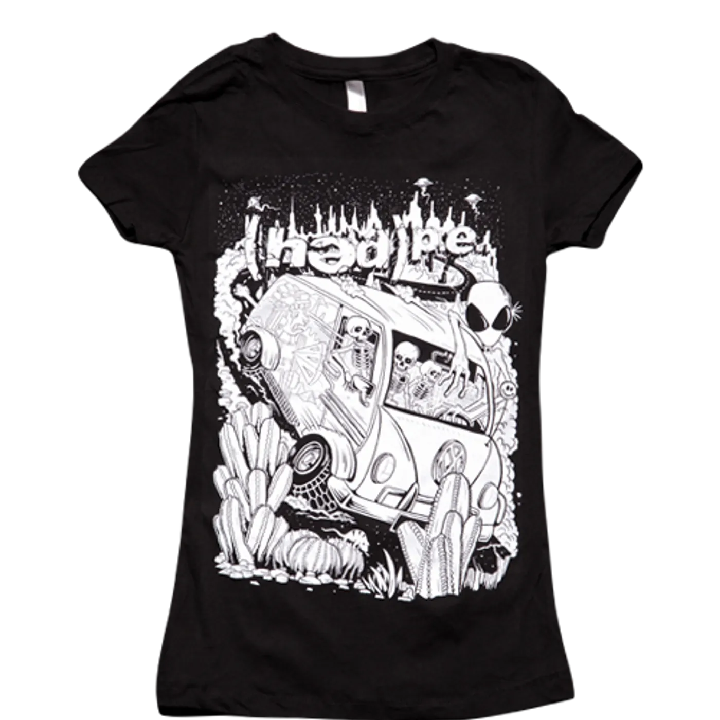 Rock and Roll Tshirts dot com (Hed)Pe Mayan Van/Alien Womens Tee