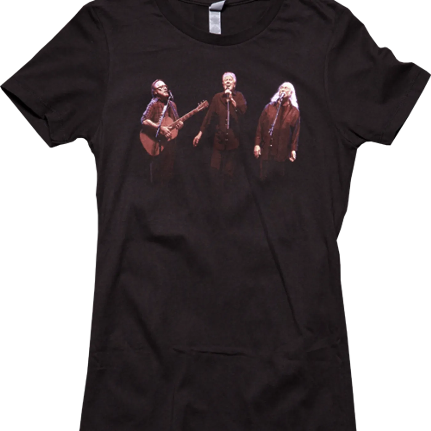 Crosby, Stills & Nash CSN "2013 Tour Photo/Itinerary" Womens T-Shirt