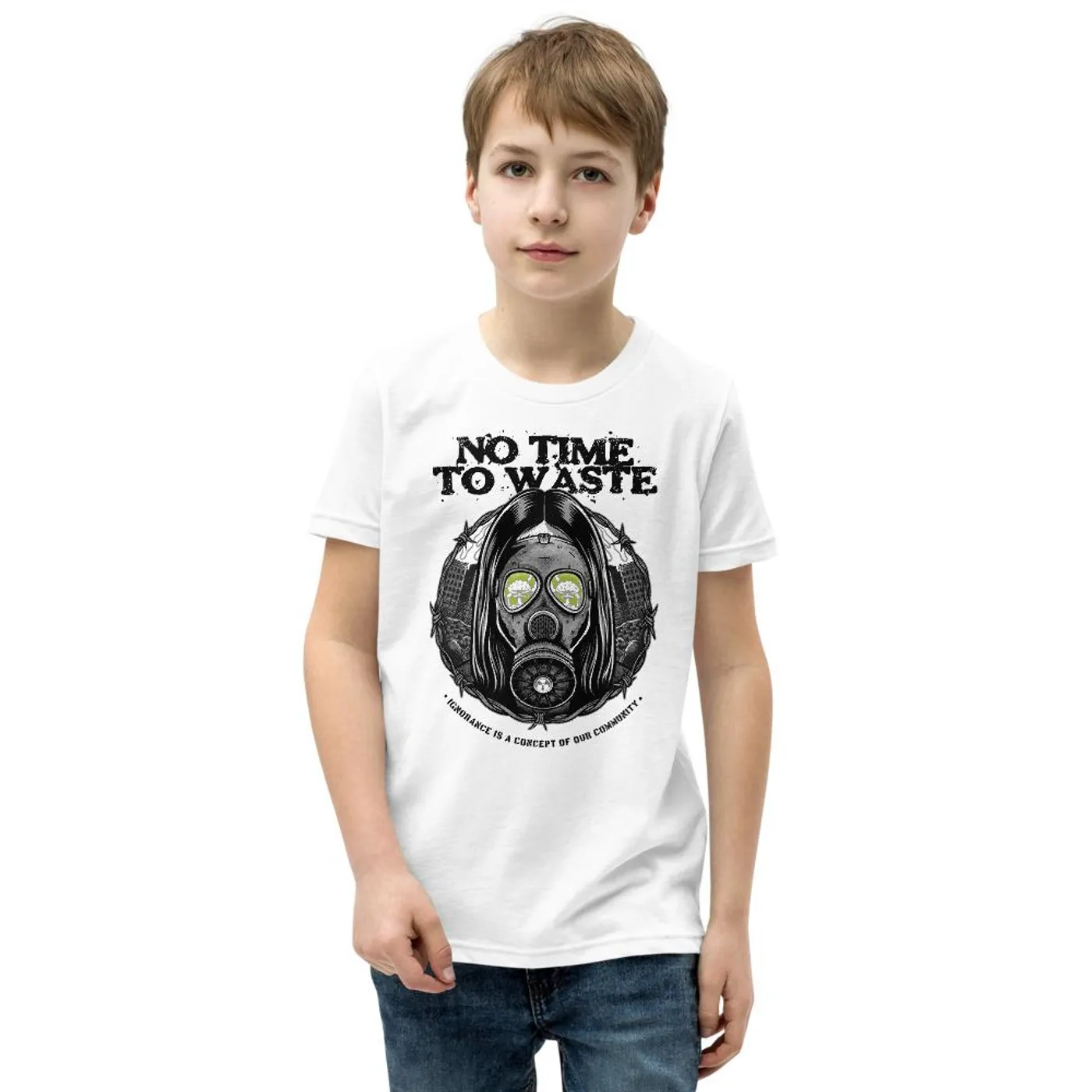 No Time To Waste N.T.T.W Youth Unisex T-Shirt
