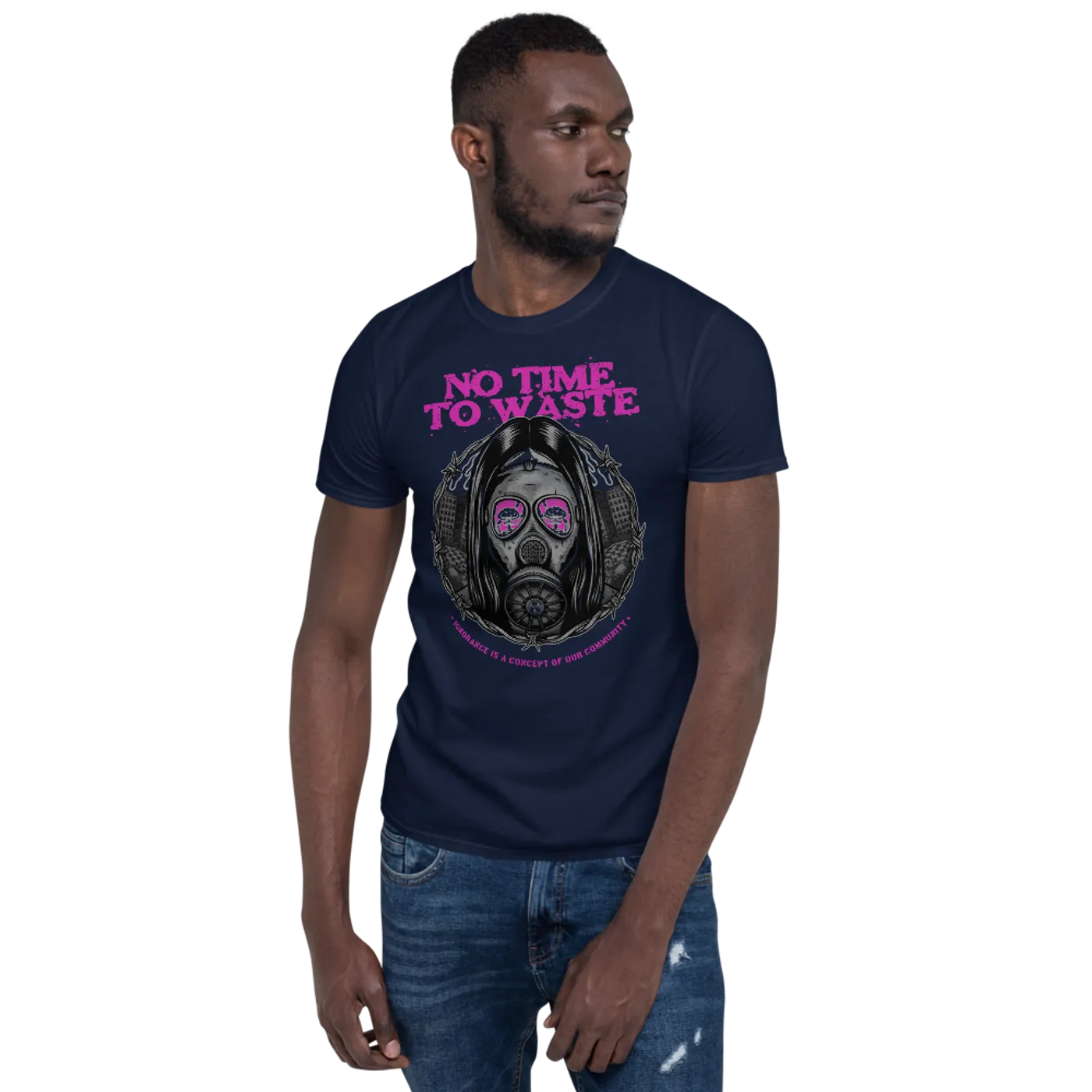 No Time To Waste N.T.T.W Pink Toxic Unisex T-Shirt