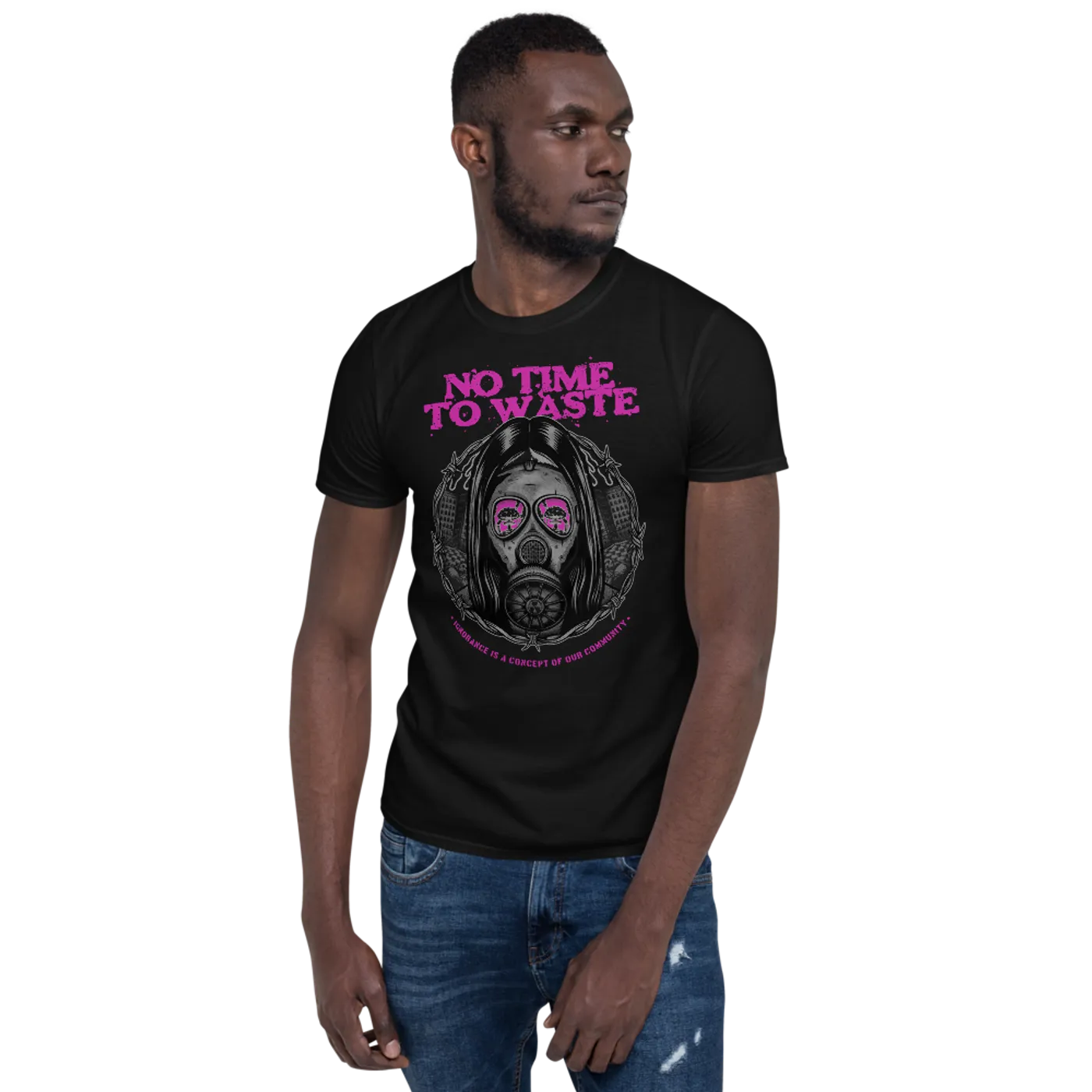 No Time To Waste N.T.T.W Pink Toxic Unisex T-Shirt
