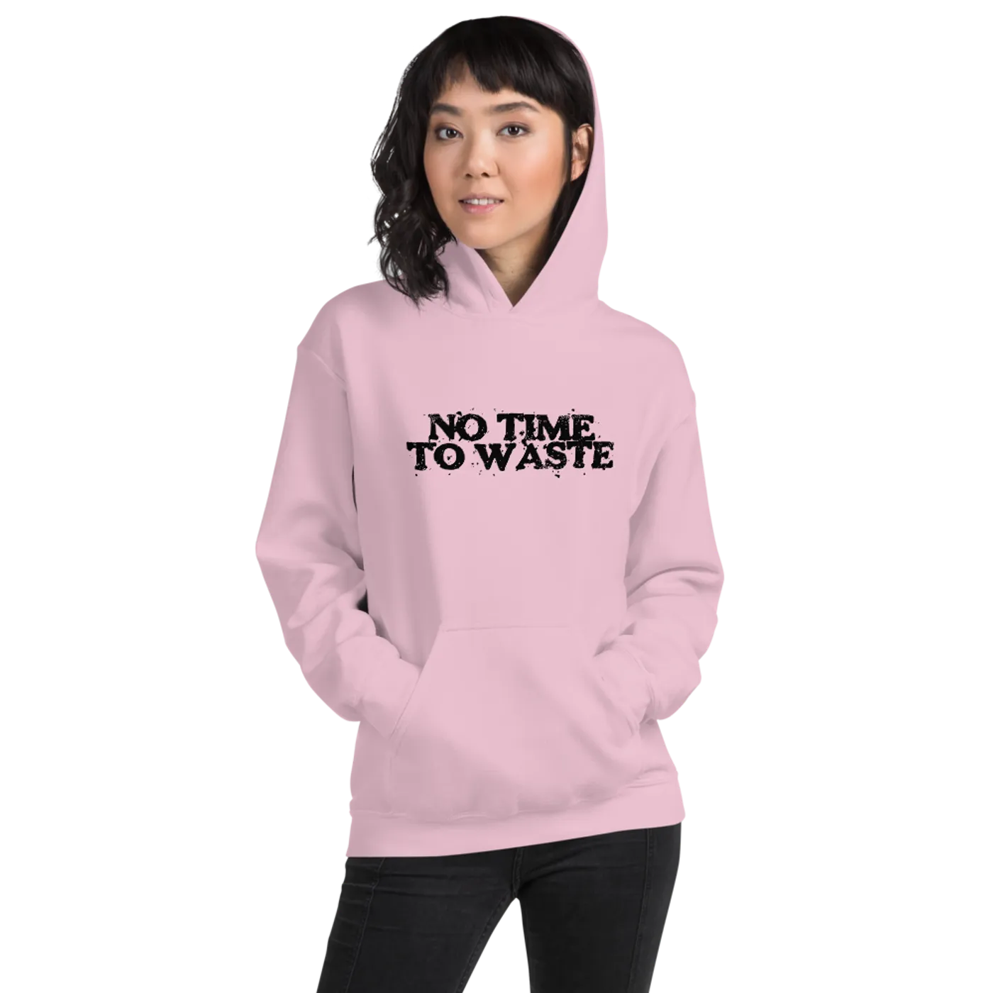 No Time To Waste N.T.T.W Front & Rear Mass Destruction Unisex Hoodie
