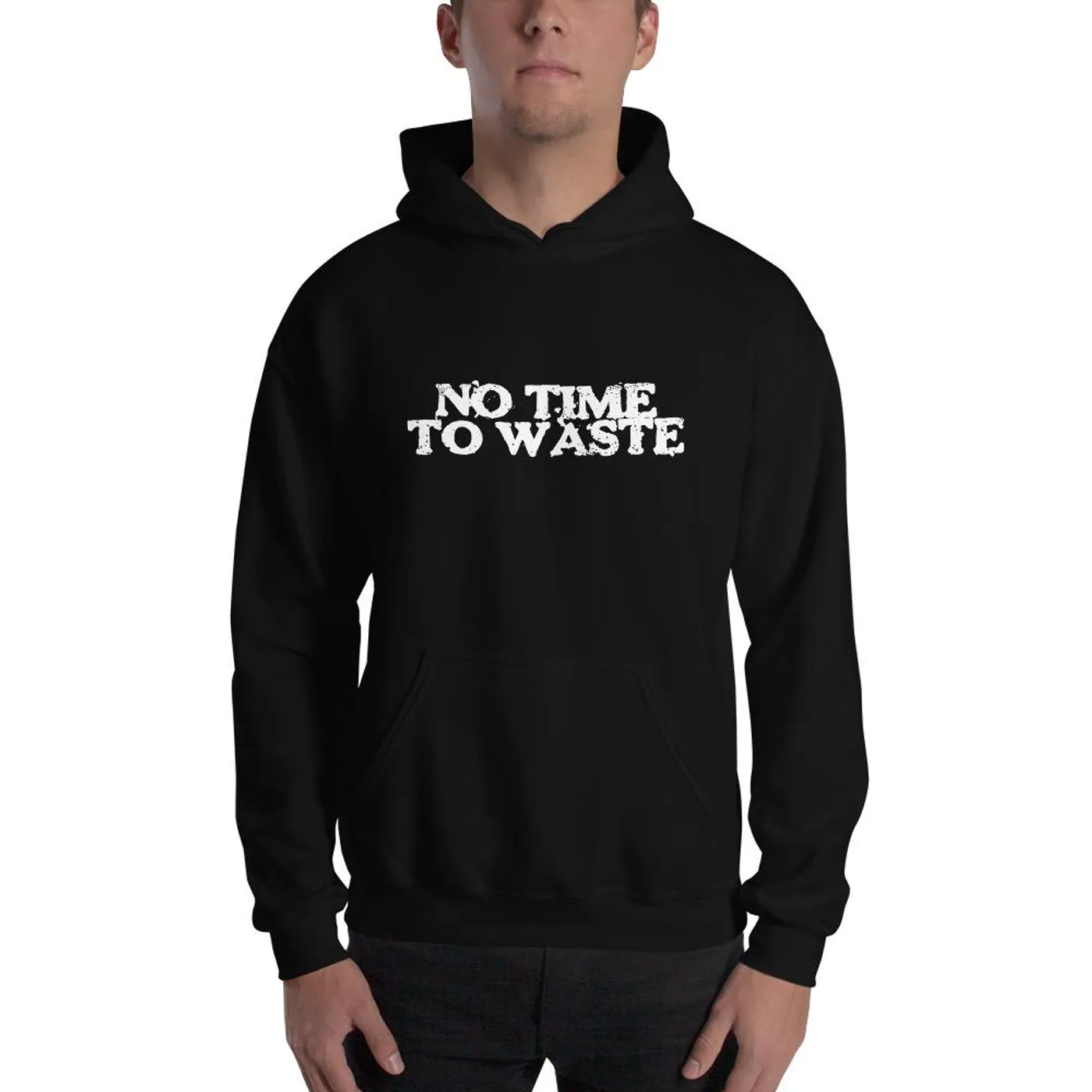 No Time To Waste N.T.T.W Front & Rear Mass Destruction Unisex Hoodie