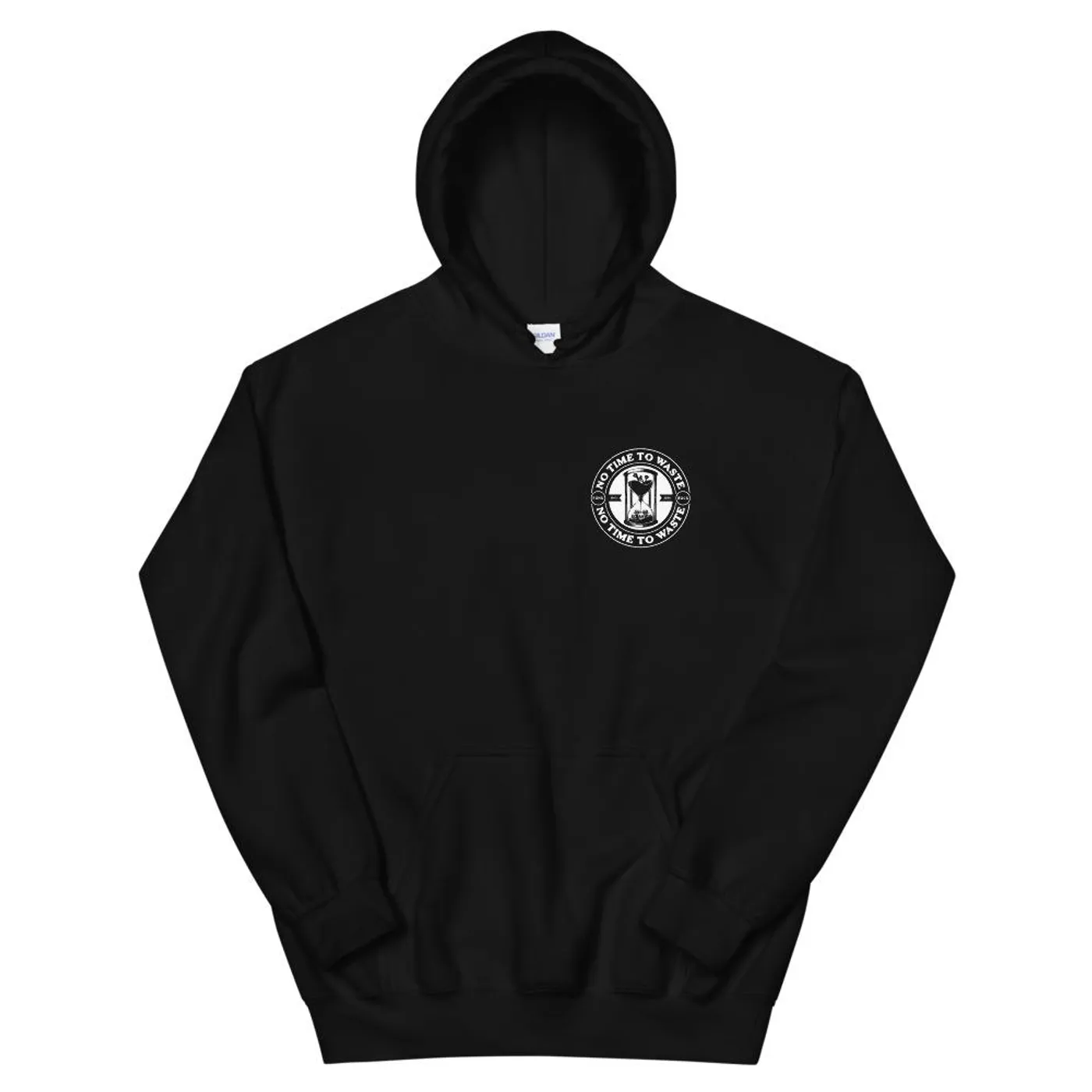 No Time To Waste N.T.T.W Front & Rear Logo Unisex Hoodie