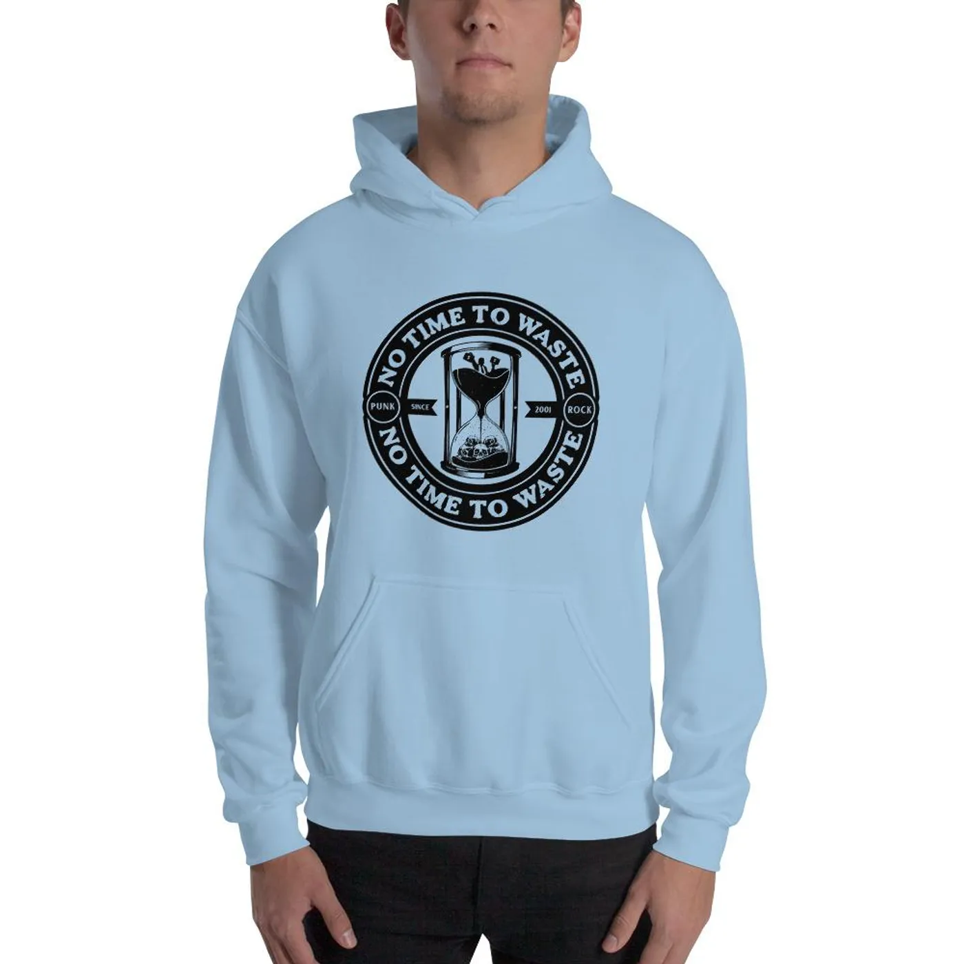 No Time To Waste N.T.T.W Logo Unisex Hoodie