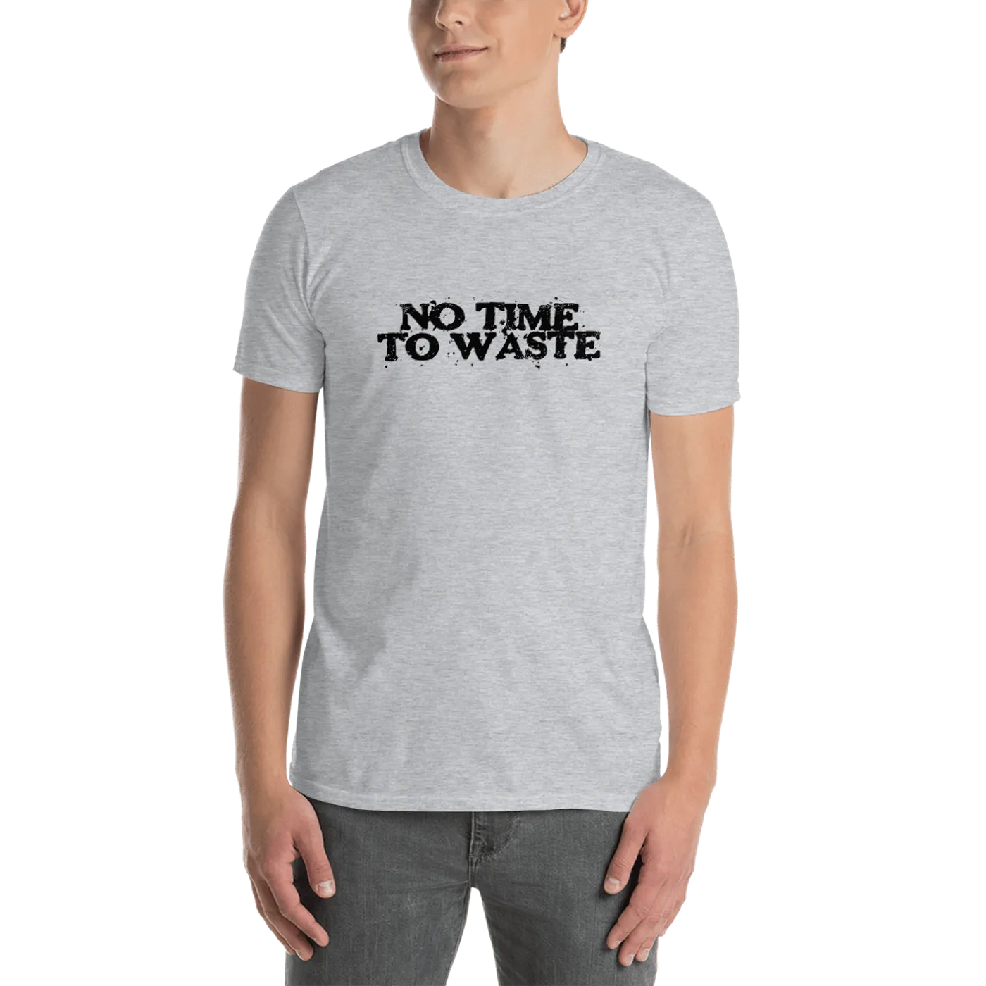 No Time To Waste N.T.T.W Front & Rear  Unisex Classic T-Shirt