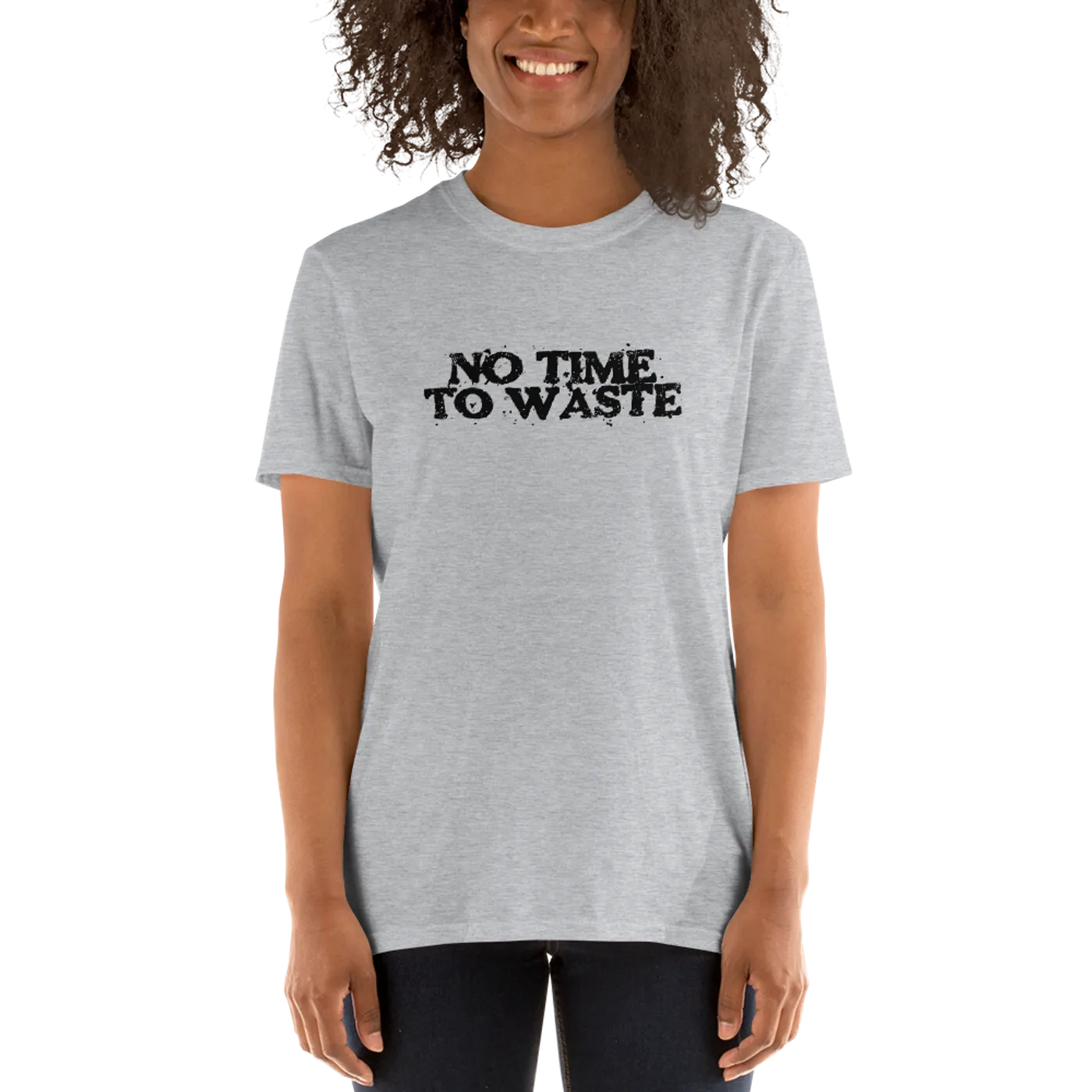 No Time To Waste N.T.T.W Front & Rear  Unisex Classic T-Shirt