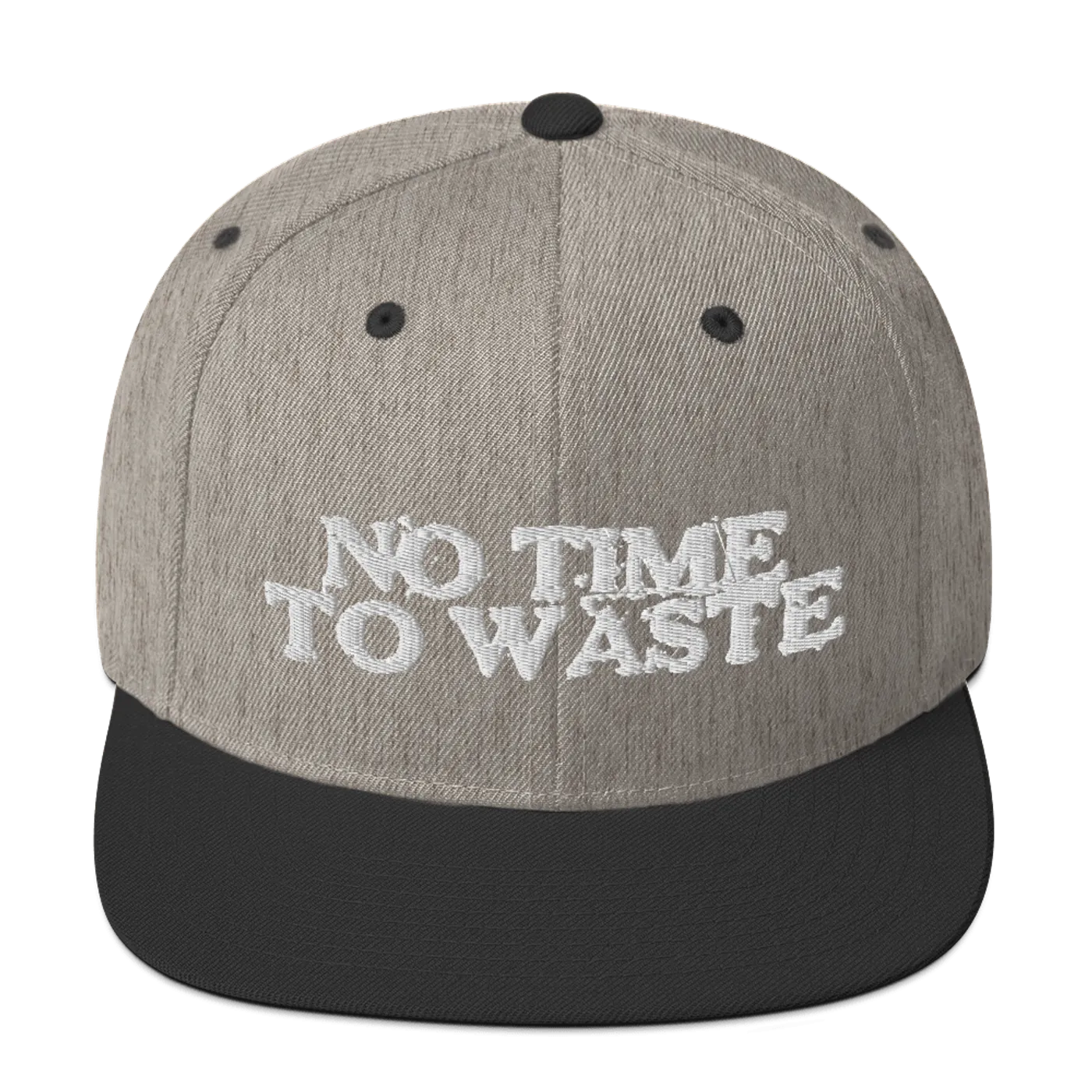 No Time To Waste N.T.T.W Snapback Hat