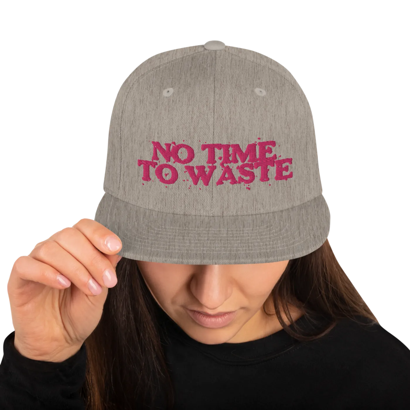 No Time To Waste N.T.T.W Snapback Hat