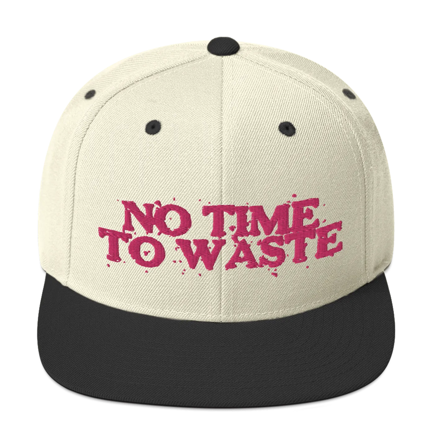 No Time To Waste N.T.T.W Snapback Hat