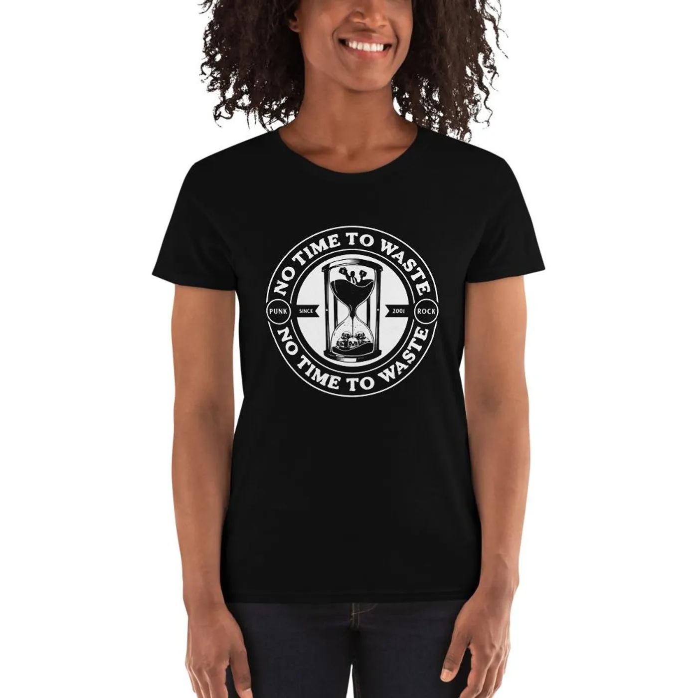 No Time To Waste N.T.T.W Women's Short Sleeve T-Shirt