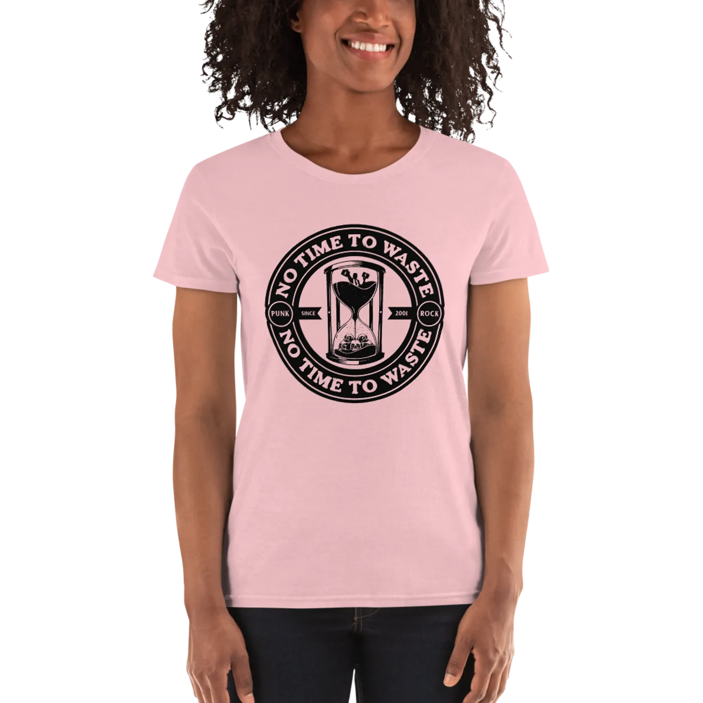 No Time To Waste N.T.T.W Women's Short Sleeve T-Shirt