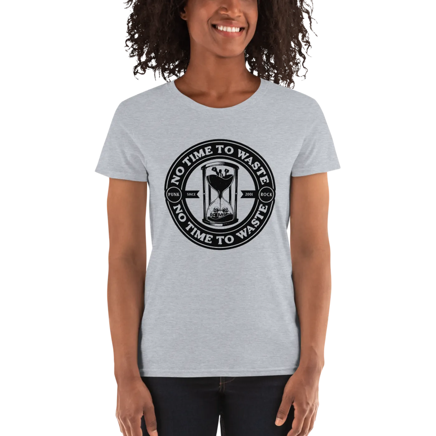 No Time To Waste N.T.T.W Women's Short Sleeve T-Shirt