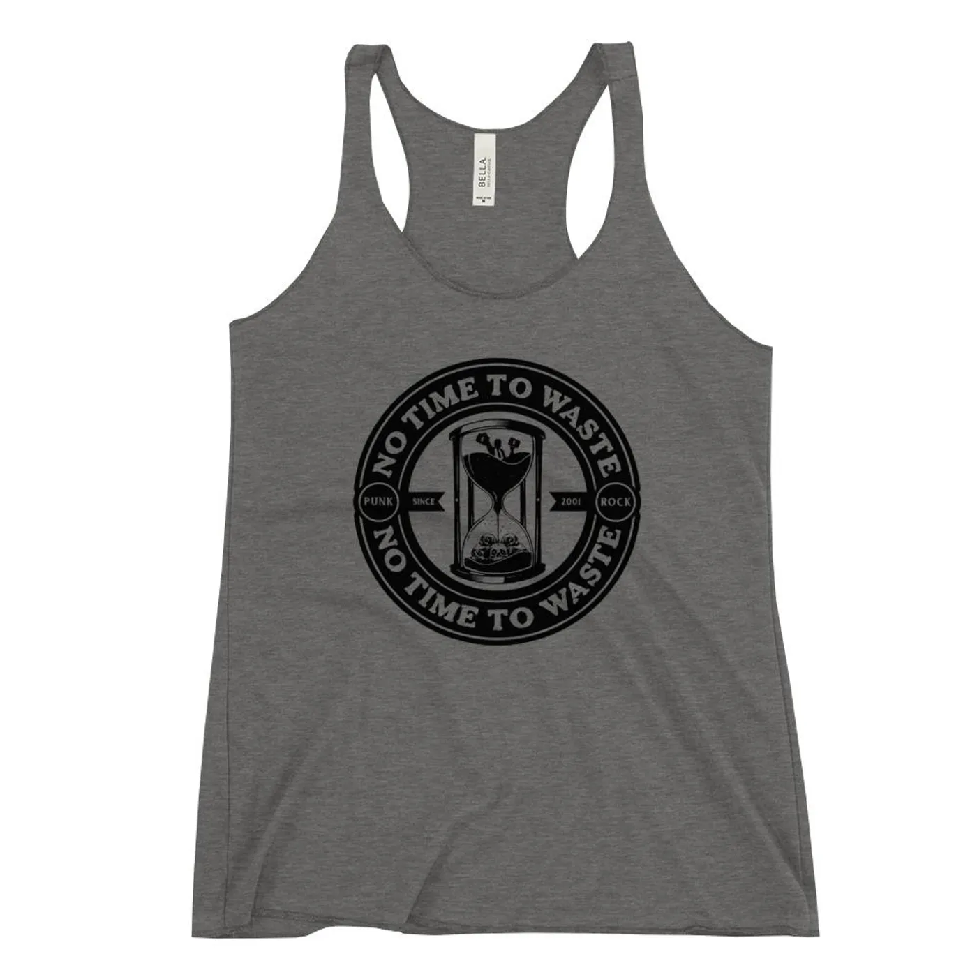 No Time To Waste N.T.T.W Women's Racerback Tank