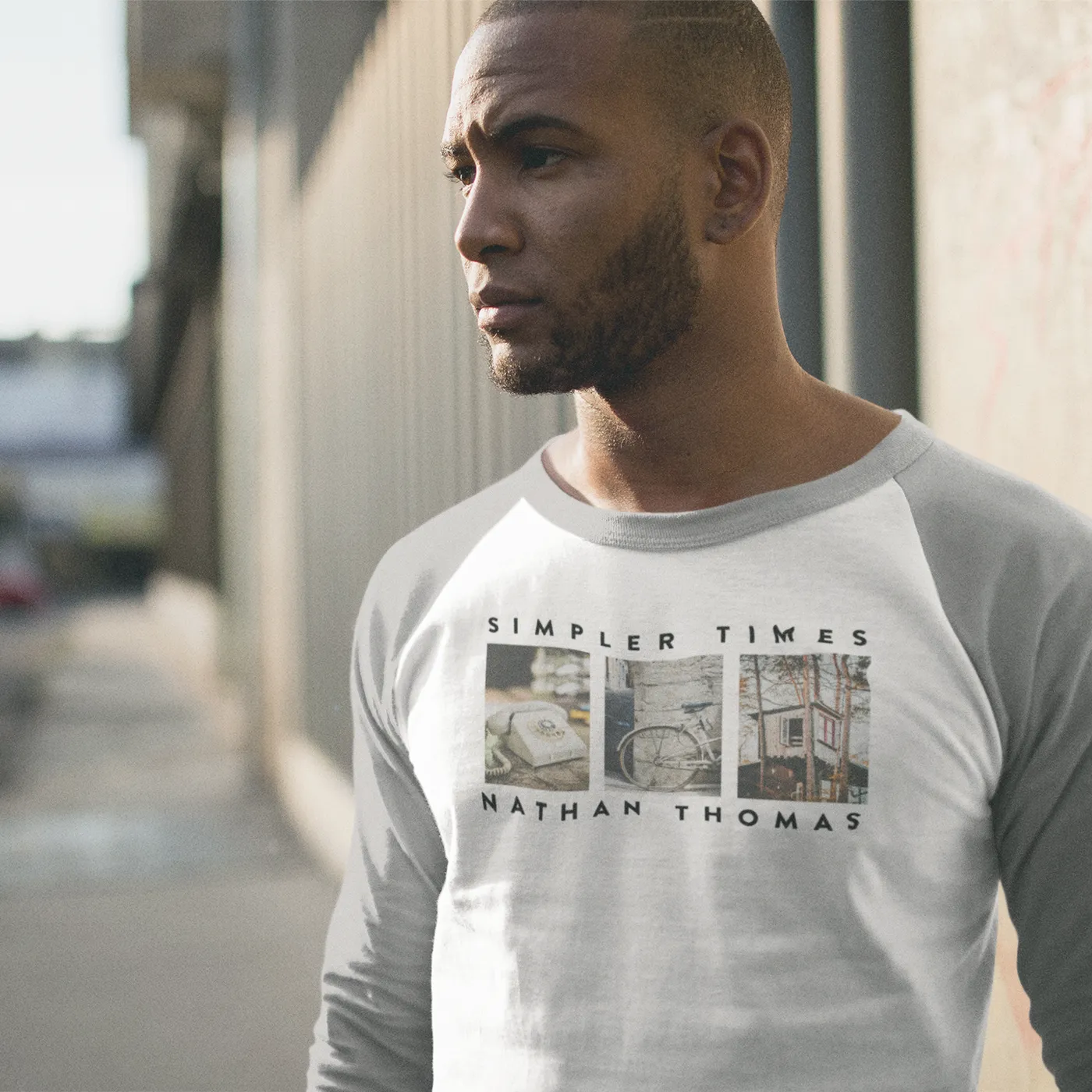Nathan Thomas Simpler Times Ragland Baseball Tee